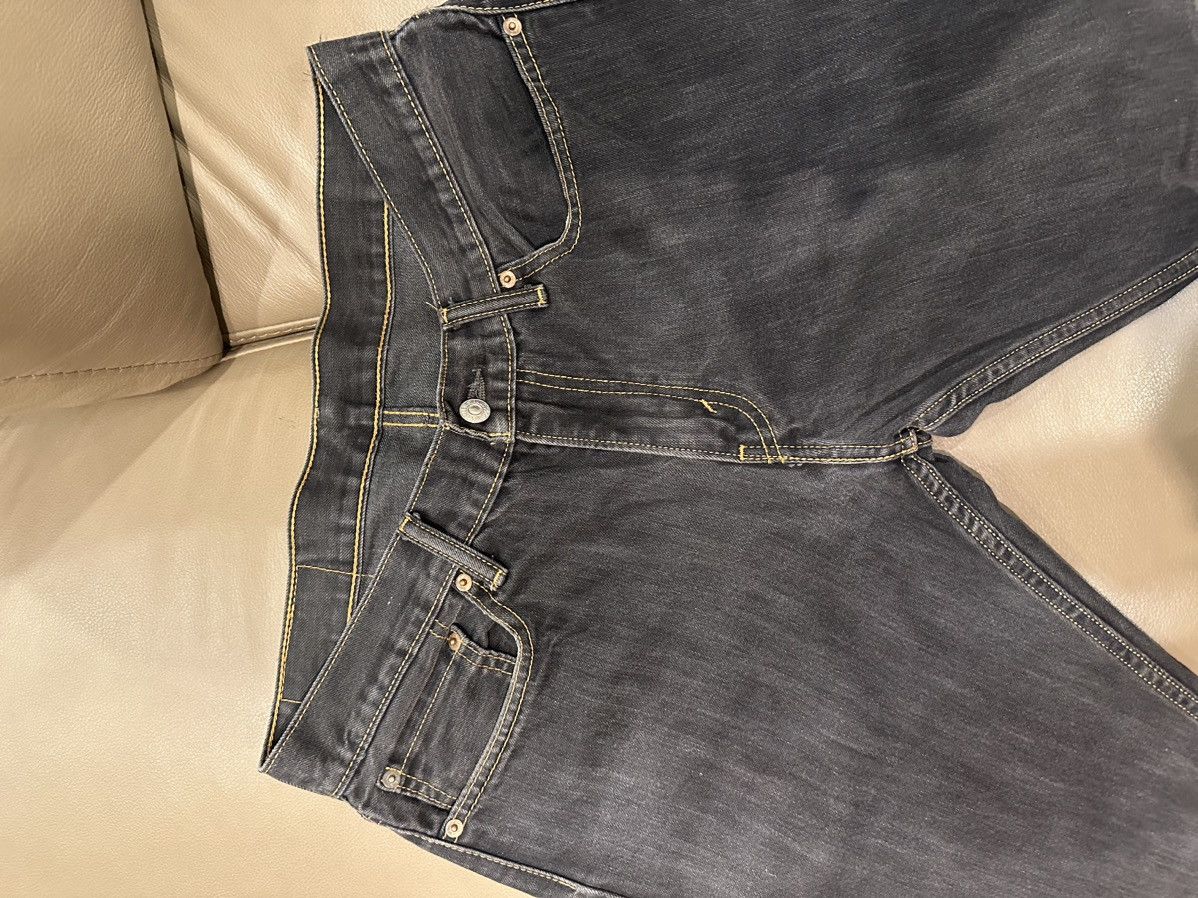 Levi's Levi’s 514 Black Denim 32x32 Size US 32 / EU 48 - 2 Thumbnail