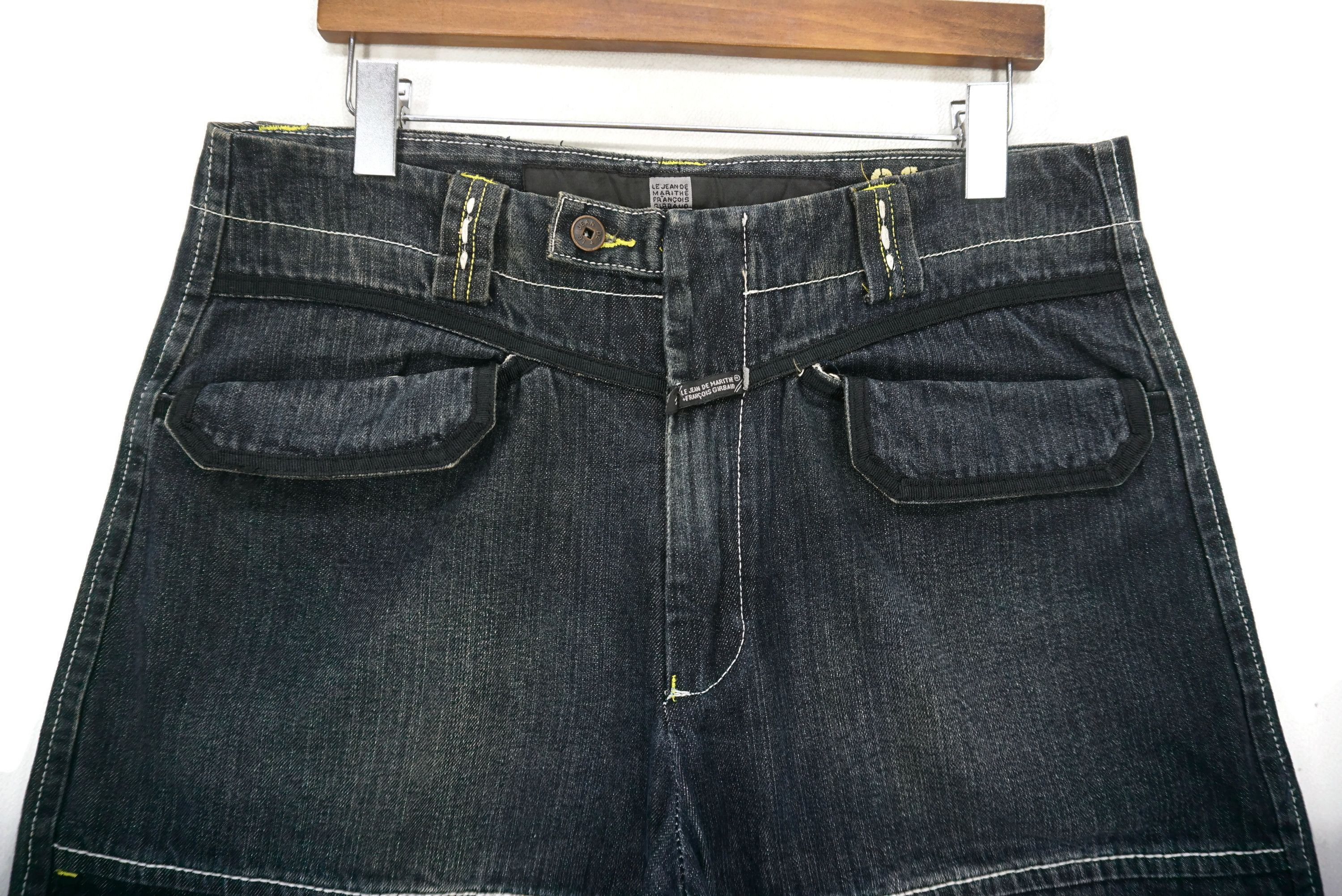 Marithe + Francois Girbaud Vintage Baggy Jeans Shutter Denim fits W35xL33 Size US 34 / EU 50 - 3 Thumbnail