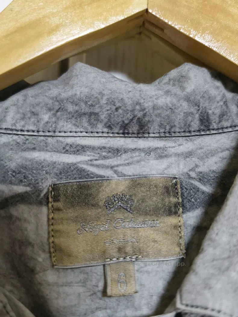 Nigel Cabourn Nigel Cabourn size 6 Ink-dyed Shirt Size US XXL / EU 58 / 5 - 3 Thumbnail