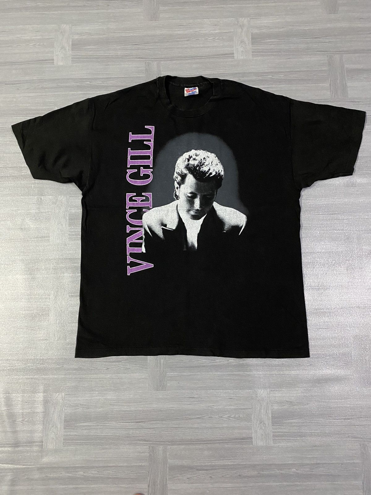 Band Tees Vintage Vince Gill "I Still Believe In You " Tour 90s Tee Size US XL / EU 56 / 4 - 1 Thumbnail