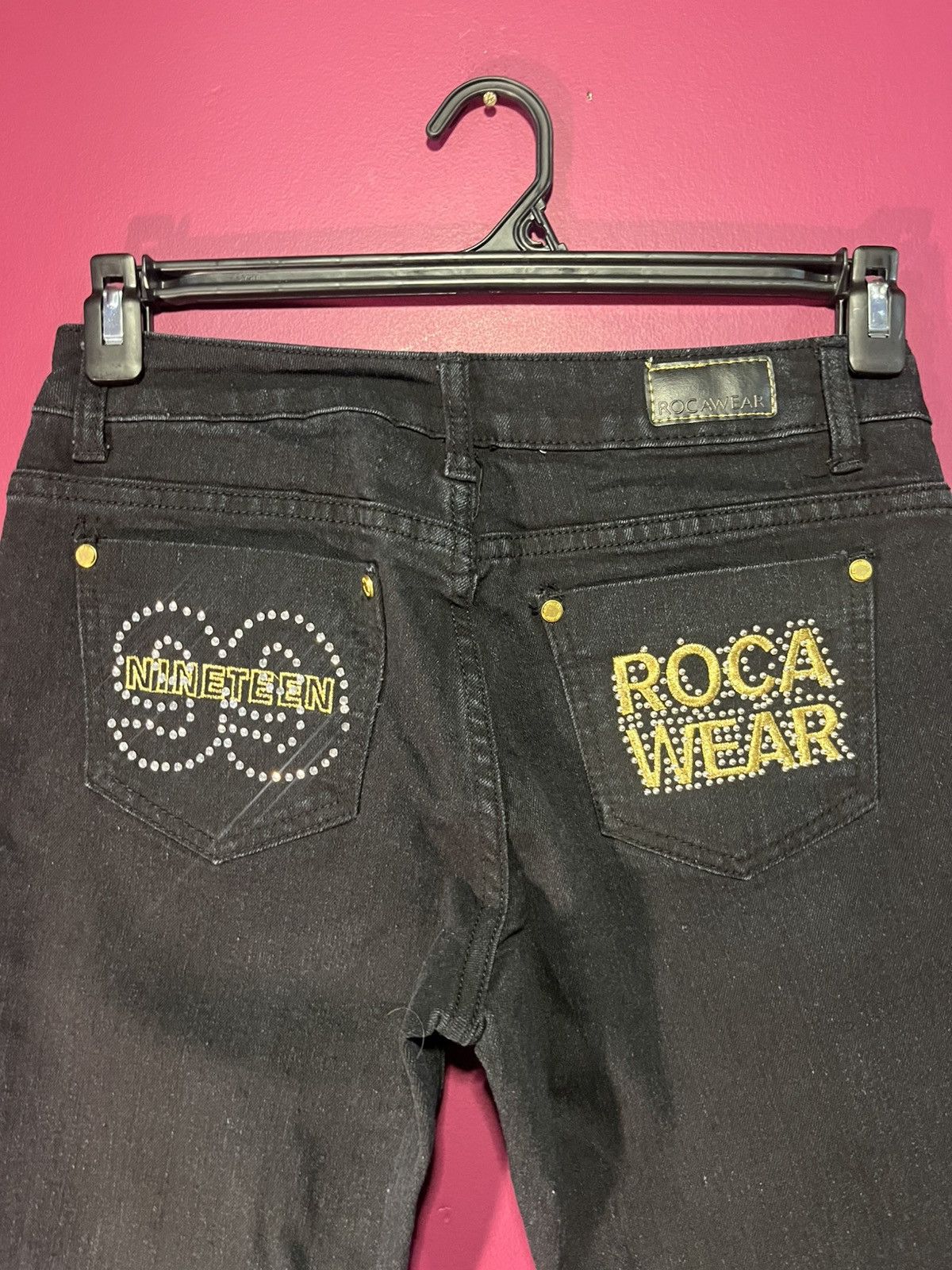 Rocawear Rocawear rhinestone jeans Size 28" / US 6 / IT 42 - 2 Thumbnail