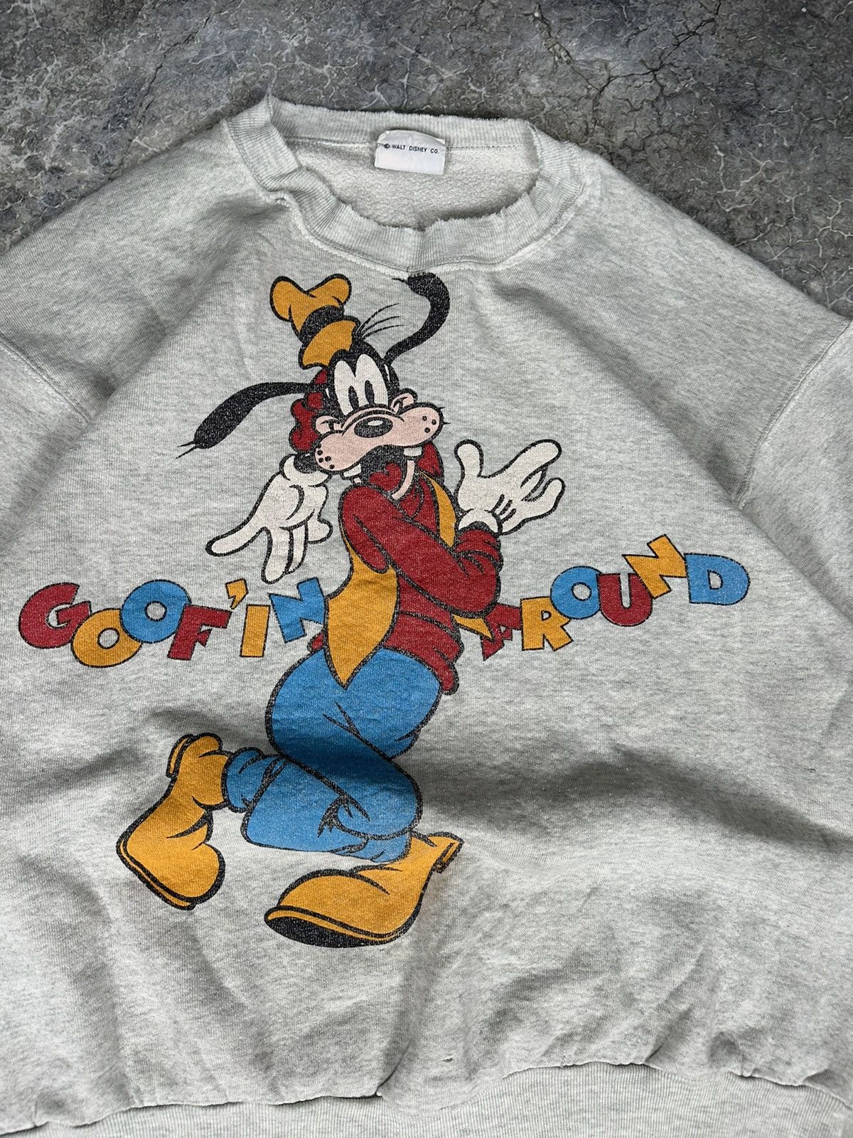 Disney × Vintage Vintage Distressed Goofy Crewneck Size US M / EU 48-50 / 2 - 2 Thumbnail