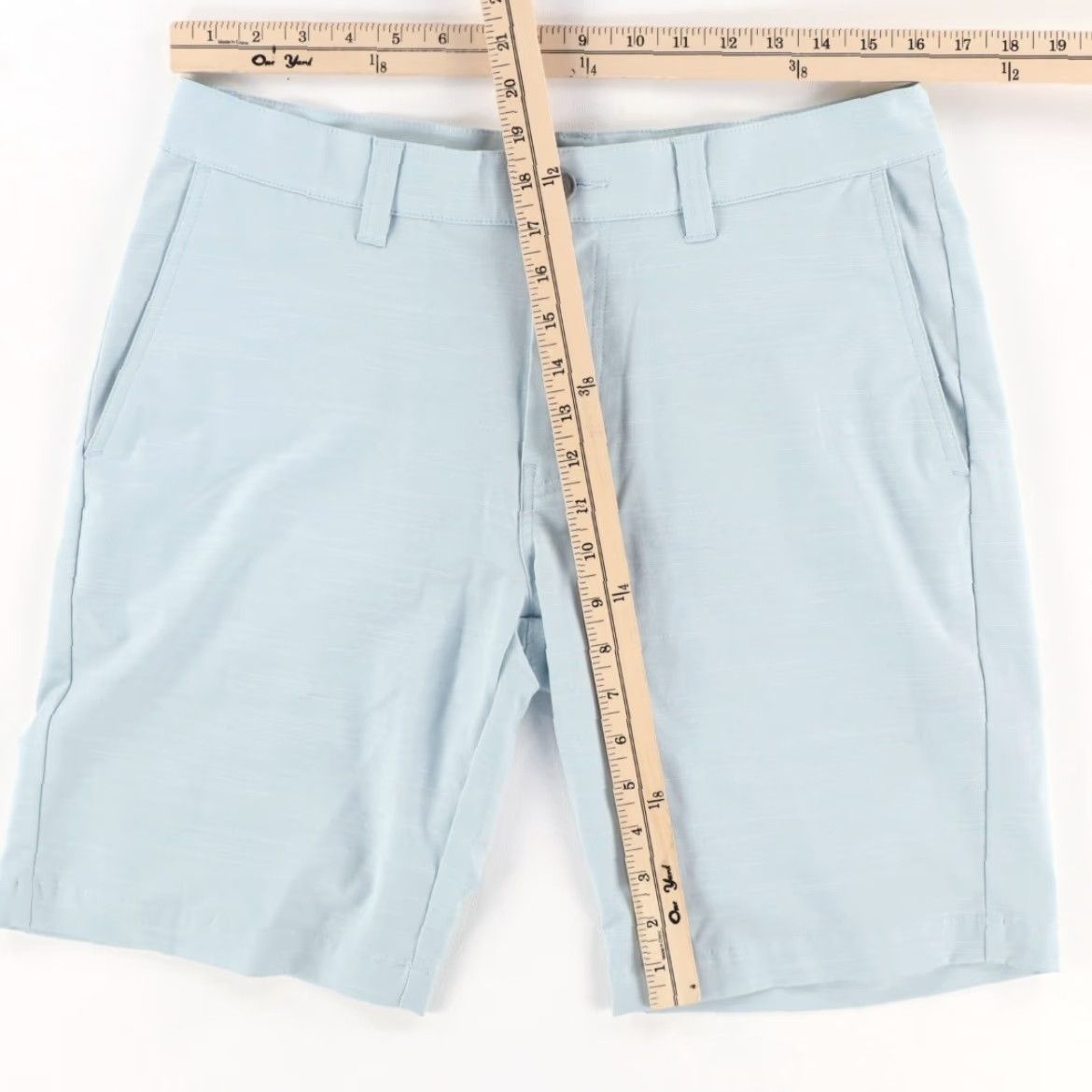 TravisMathew Travis Mathew Stretch On a Boat Woven Golf Shorts Green Men's 32 Size US 32 / EU 48 - 3 Thumbnail