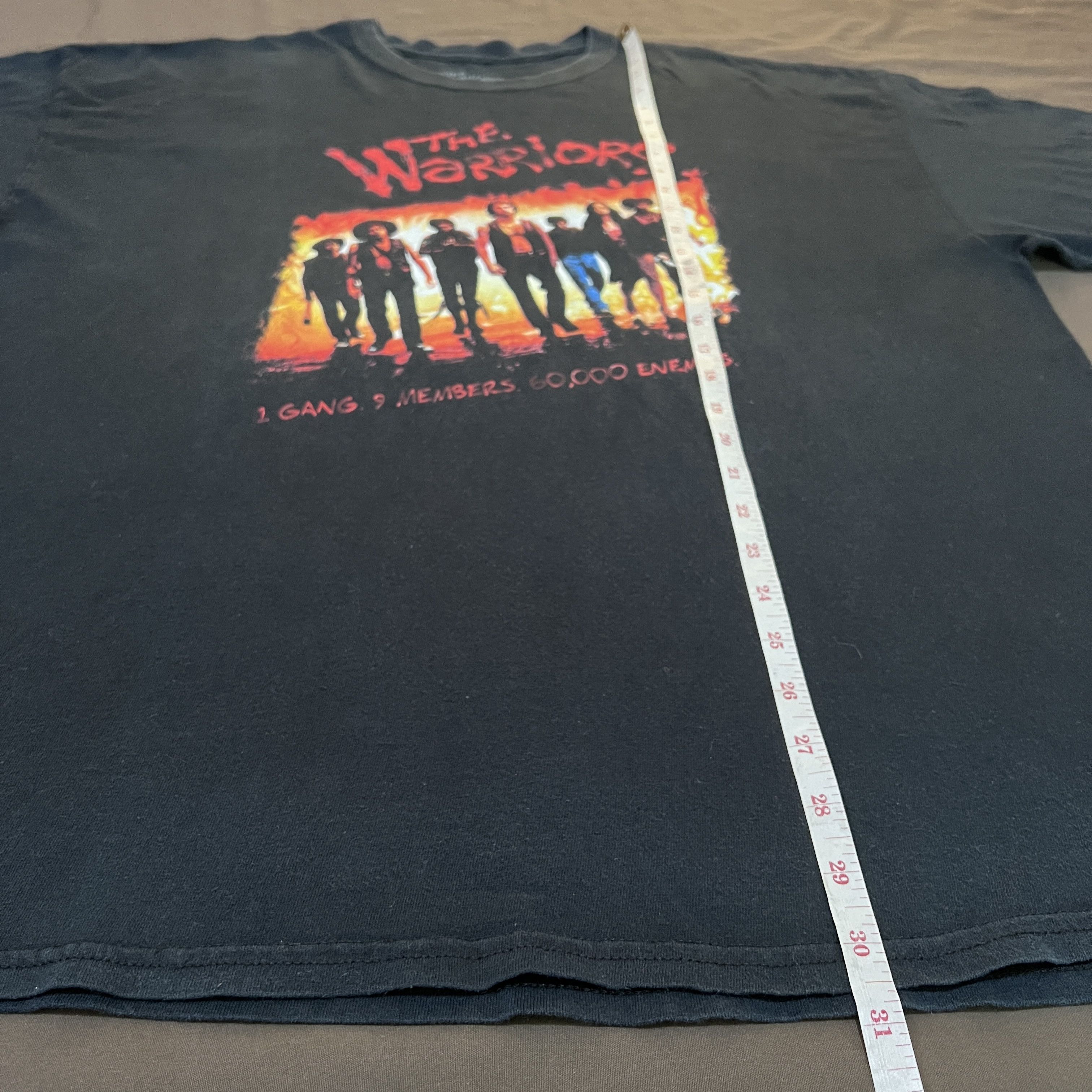 The Game The Warriors Movie Promo Tee Shirt 2XL Faded Size US XXL / EU 58 / 5 - 7 Thumbnail