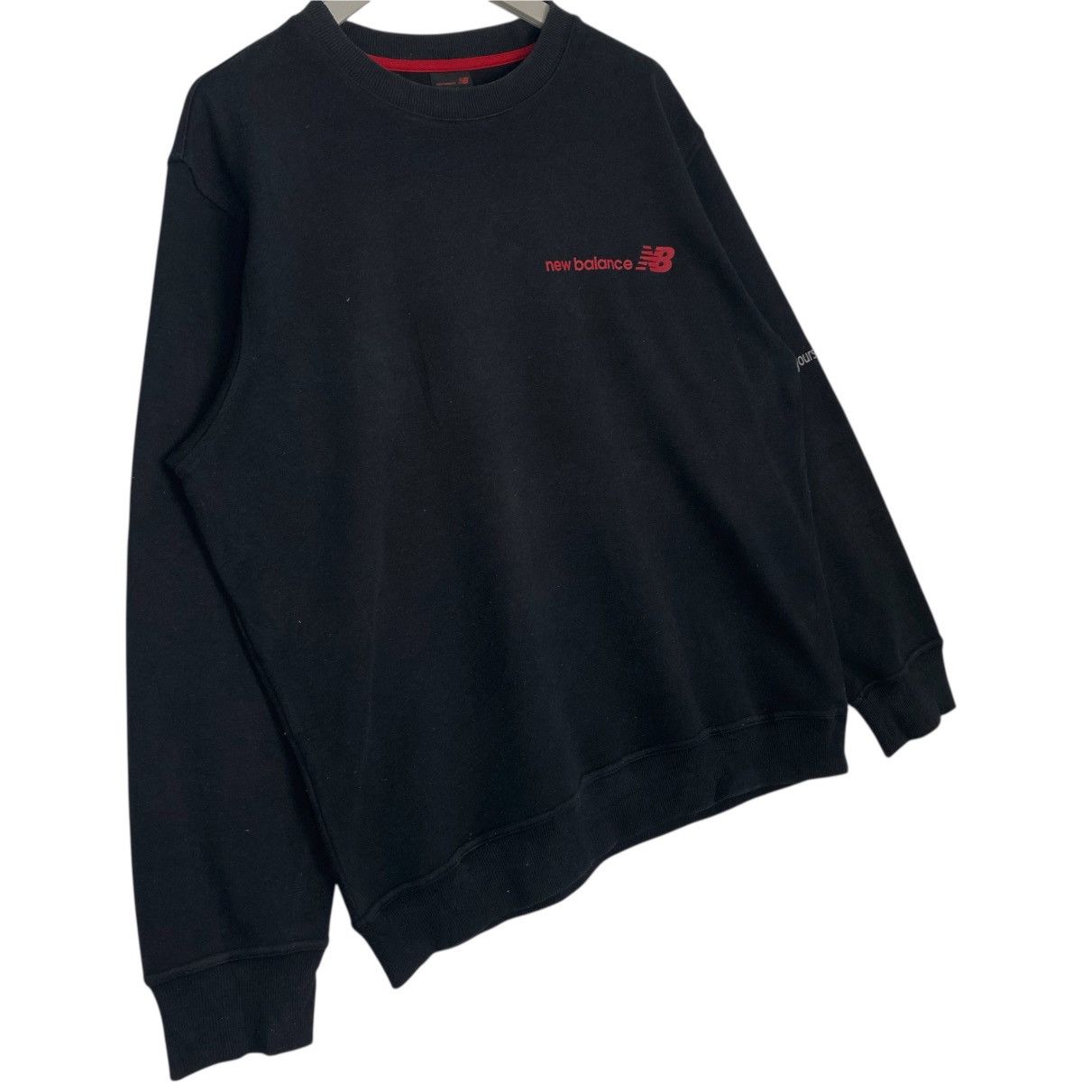 Vintage Vintage New Balance Crewneck Sweatshirt Black Size 3L Size US L / EU 52-54 / 3 - 3 Thumbnail