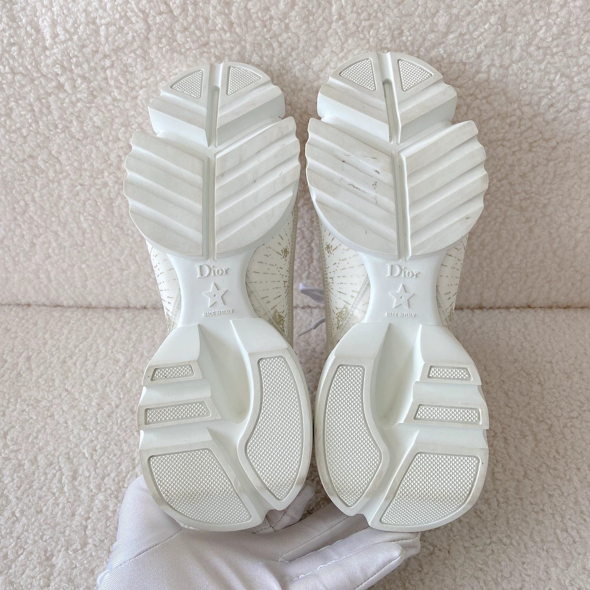 Dior Dior D-Connect Constellation Sheepskin Dad Shoes 37.5 Size US 7 / IT 37 - 5 Thumbnail