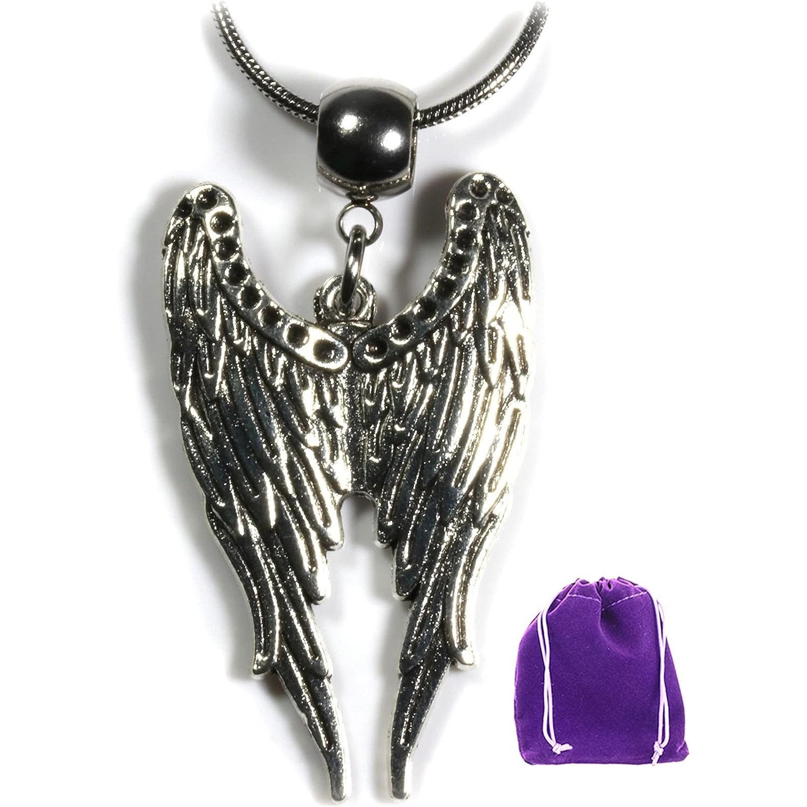 & Other Stories Angel Wings Charm Necklace Pendant Size ONE SIZE - 1 Thumbnail