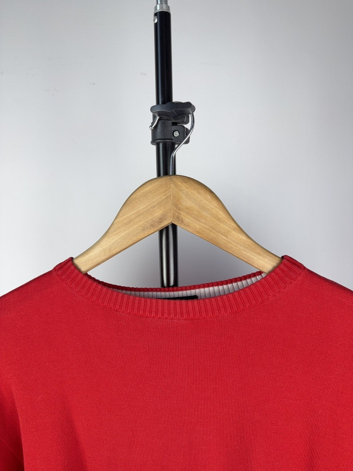 Paul & Shark × Vintage Paul & Shark Yachting Red Knit Sweater Logo Spellout Size L Size US L / EU 52-54 / 3 - 4 Thumbnail