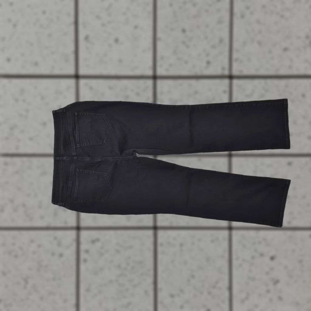 Vintage Chico's Fabulously Slimming Black Straight Leg Jeans Size 2 Short High Rise Stre Size 26" / US 2 / IT 38 - 1 Thumbnail