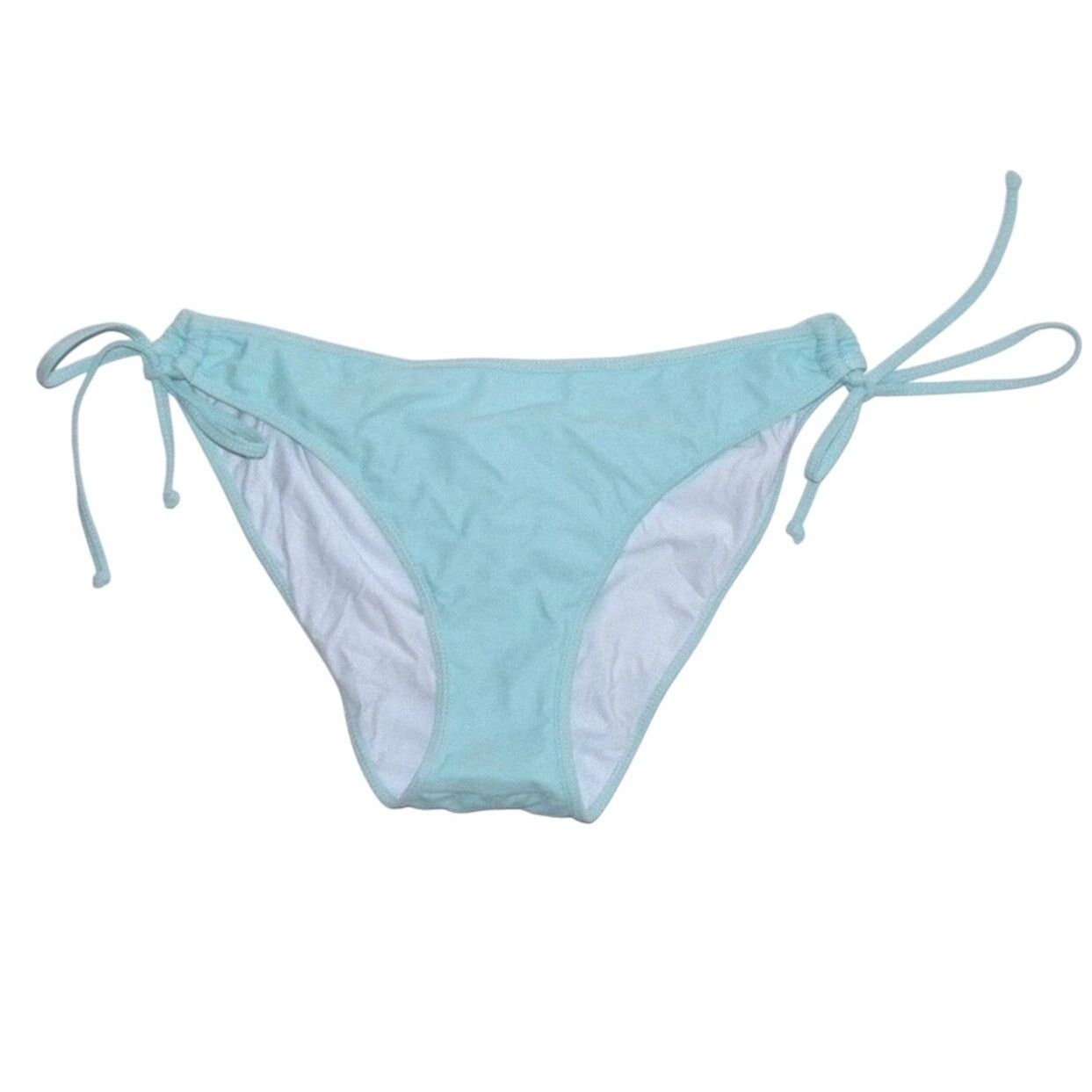 Other NEW Zeraca Turquoise Aqua Tie Side BIKINI Bottom Size ONE SIZE - 6 Thumbnail