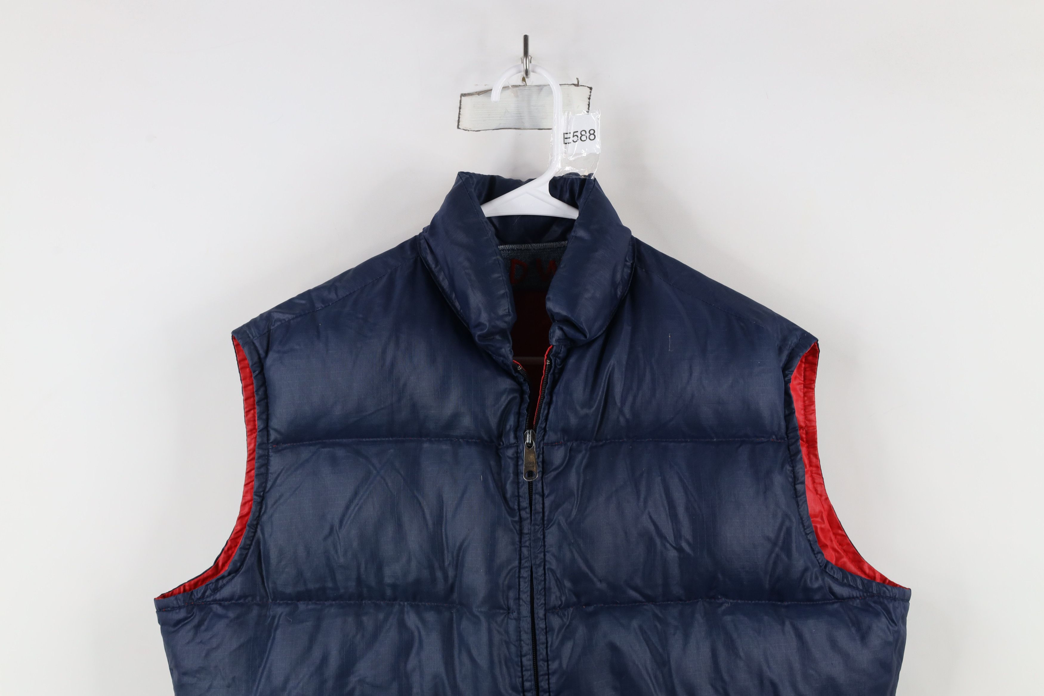 Vintage Vintage 70s Streetwear Reversible Down Puffer Vest Jacket Size US L / EU 52-54 / 3 - 12 Thumbnail