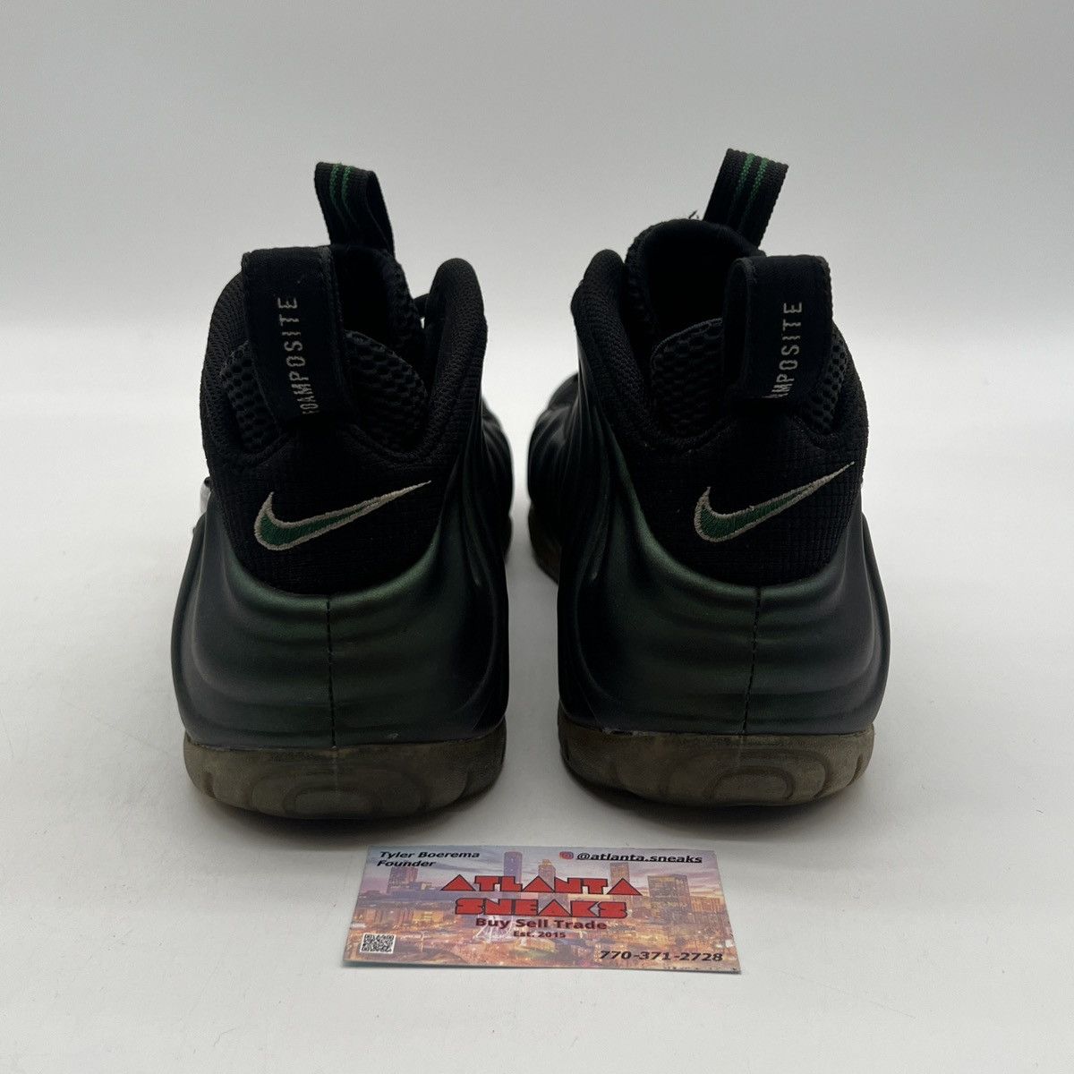 Nike Air Foamposite pro pine green Size US 9.5 / EU 42-43 - 3 Thumbnail