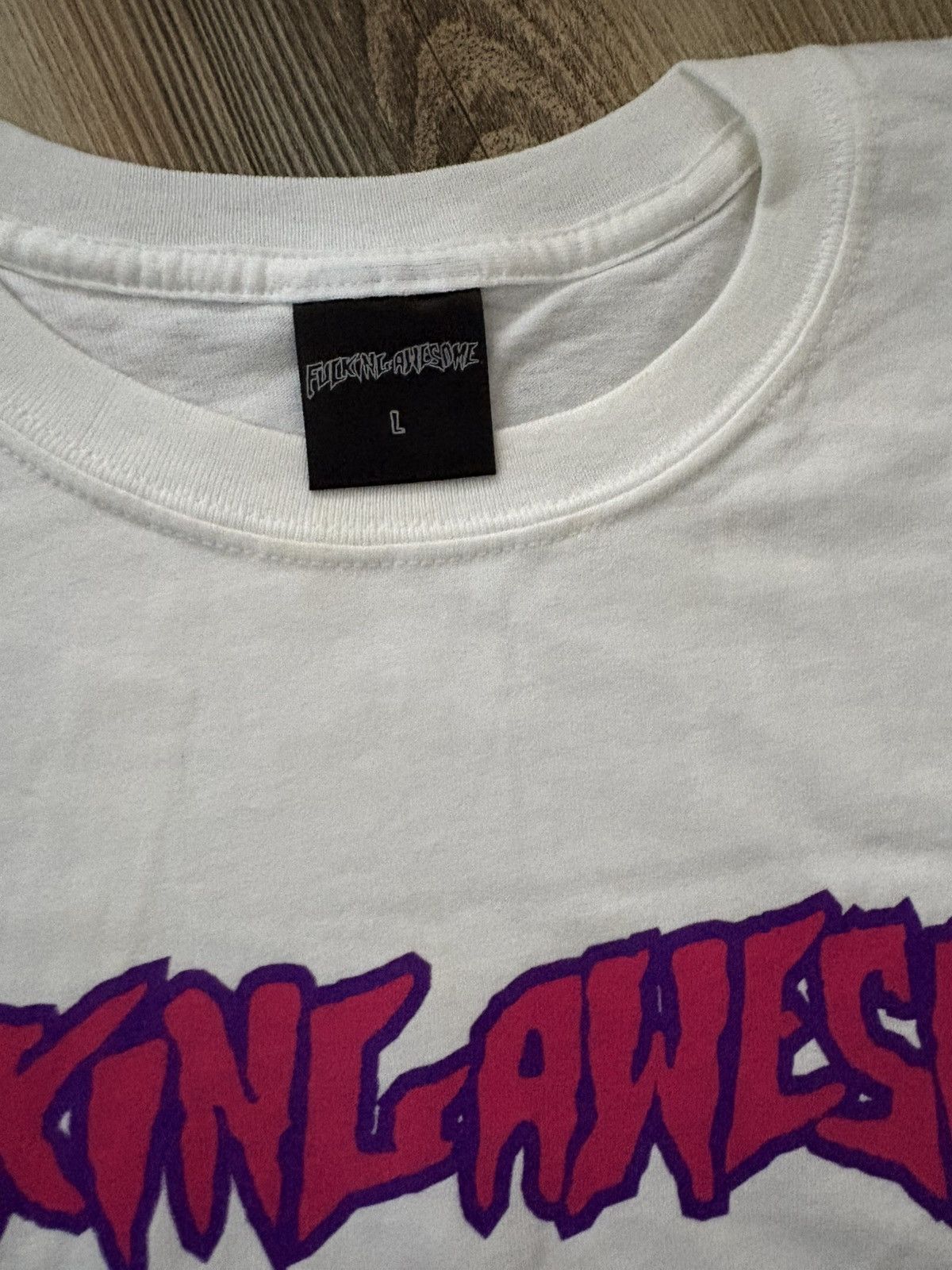 Fucking Awesome Fucking awesome logo tee Size US L / EU 52-54 / 3 - 3 Thumbnail