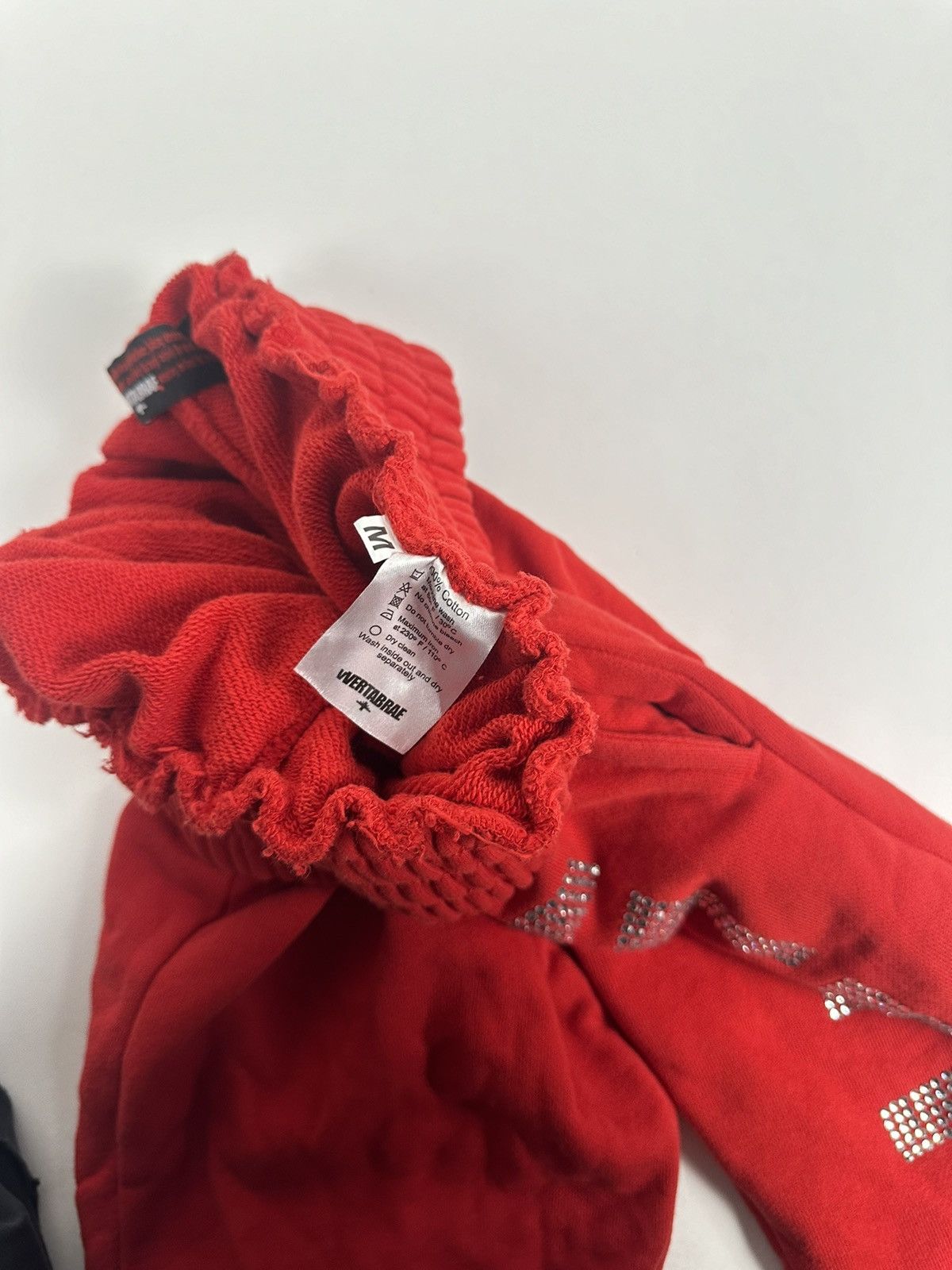 Vertabrae Vert Red Crystal Sweats Unreleased Size US 32 / EU 48 - 4 Thumbnail