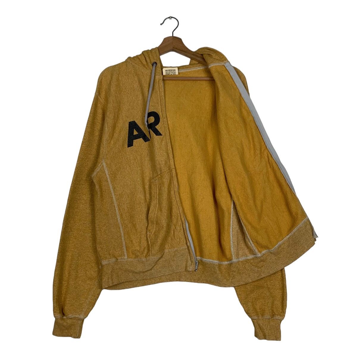 Vintage Vintage 80's ARMY Big Logo PFU Hoodies Sweatshirts #0758-C34 Size US M / EU 48-50 / 2 - 10 Thumbnail