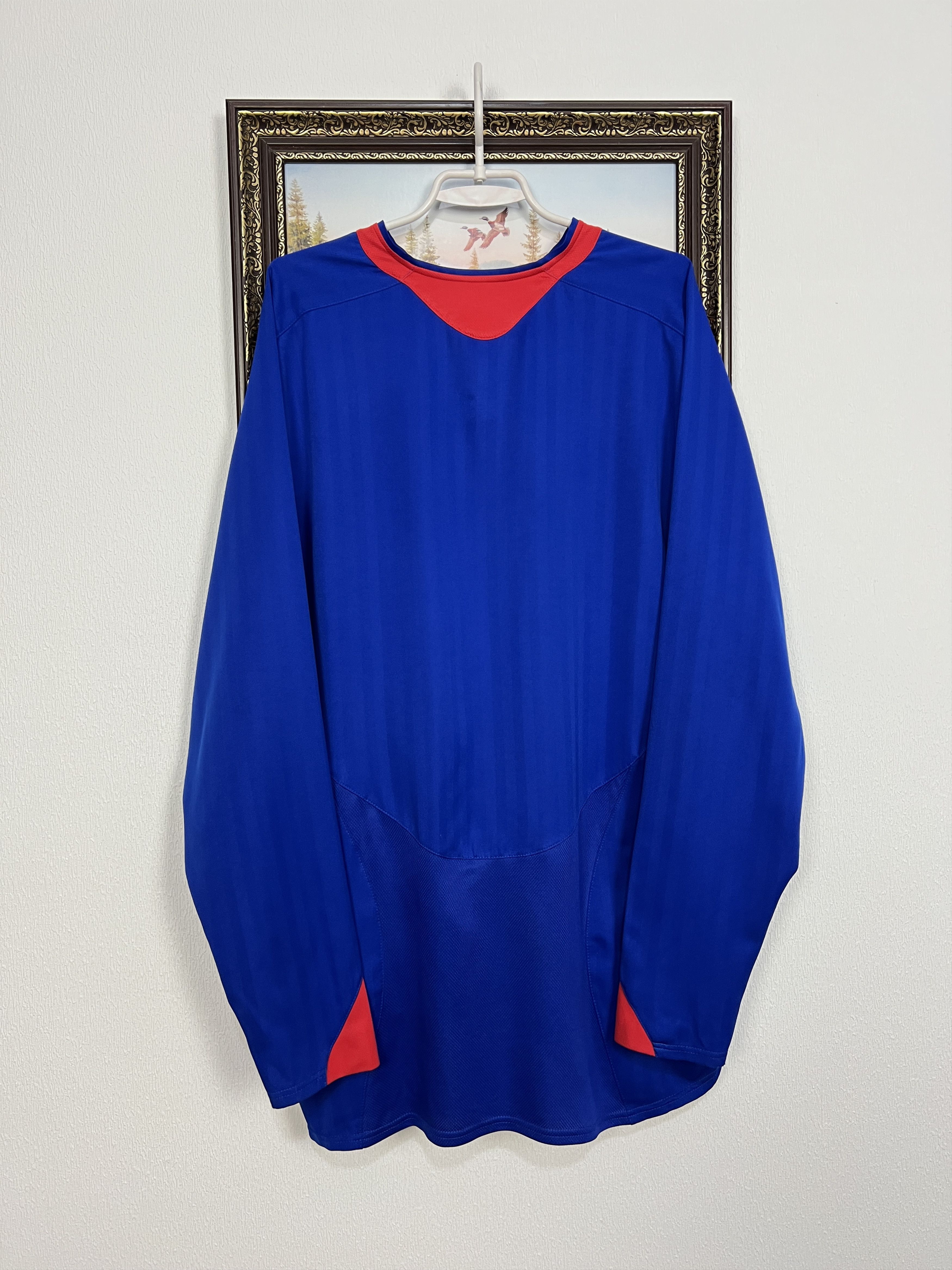 Nike Manchester United football shirt Soccer Long Sleeve Jersey Size US XXL / EU 58 / 5 - 8 Thumbnail