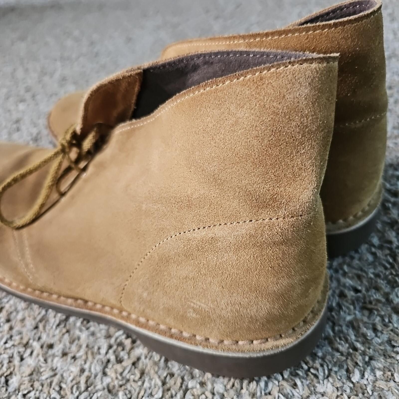 Clarks Clark's Mens 11.5 UK10.5 Suede Chukka Boots Size US 11.5 / EU 44-45 - 3 Thumbnail
