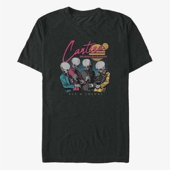 Star Wars NEW STAR WARS CANTINA MIAMI BLACK T-SHIRT SZ EXTRA LARGE XL Size US XL / EU 56 / 4 - 1 Thumbnail