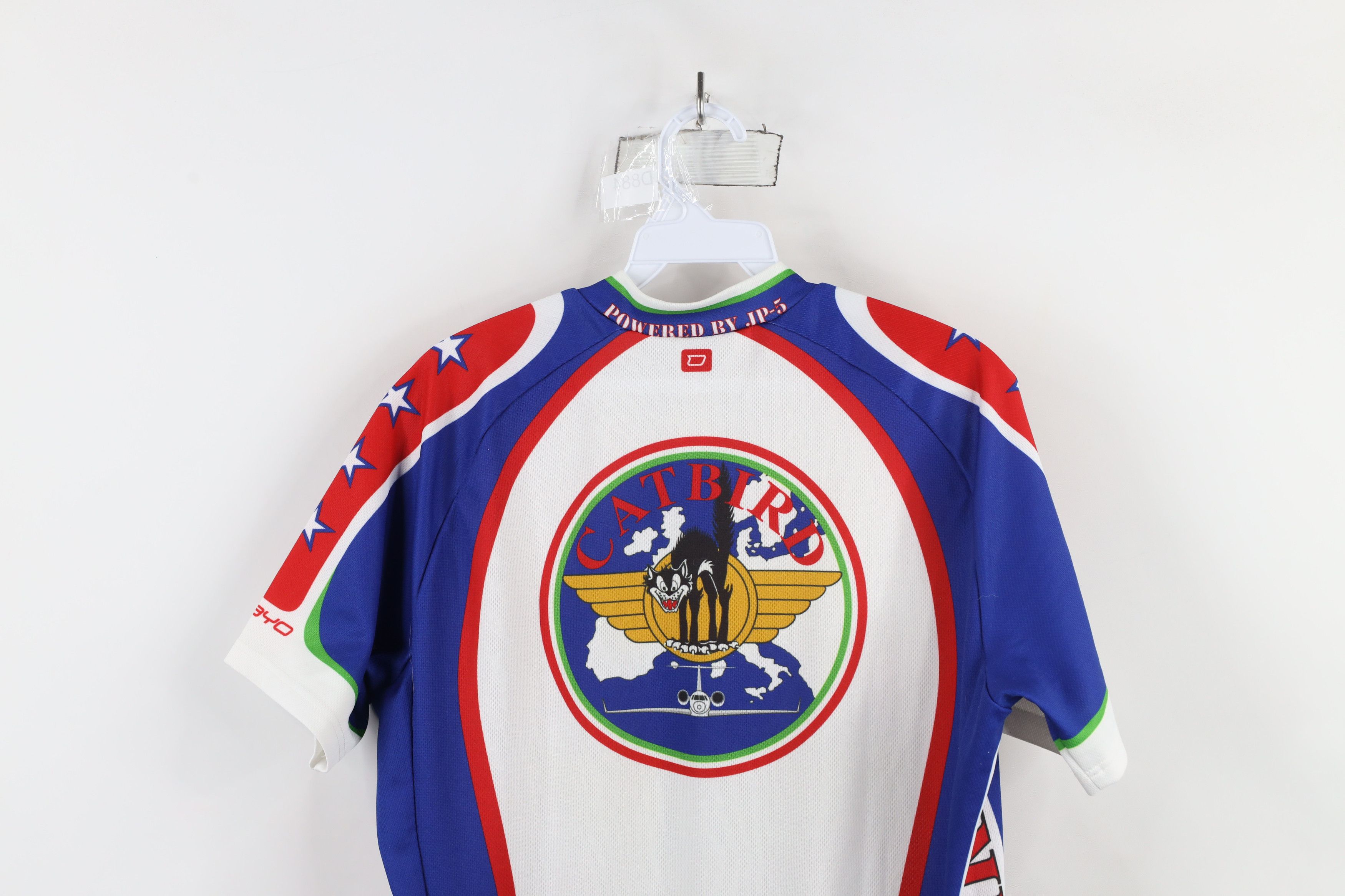 Vintage Vintage Military Fly Bird Italy JP-5 Cycling Bicycle Jersey Size US XL / EU 56 / 4 - 18 Thumbnail
