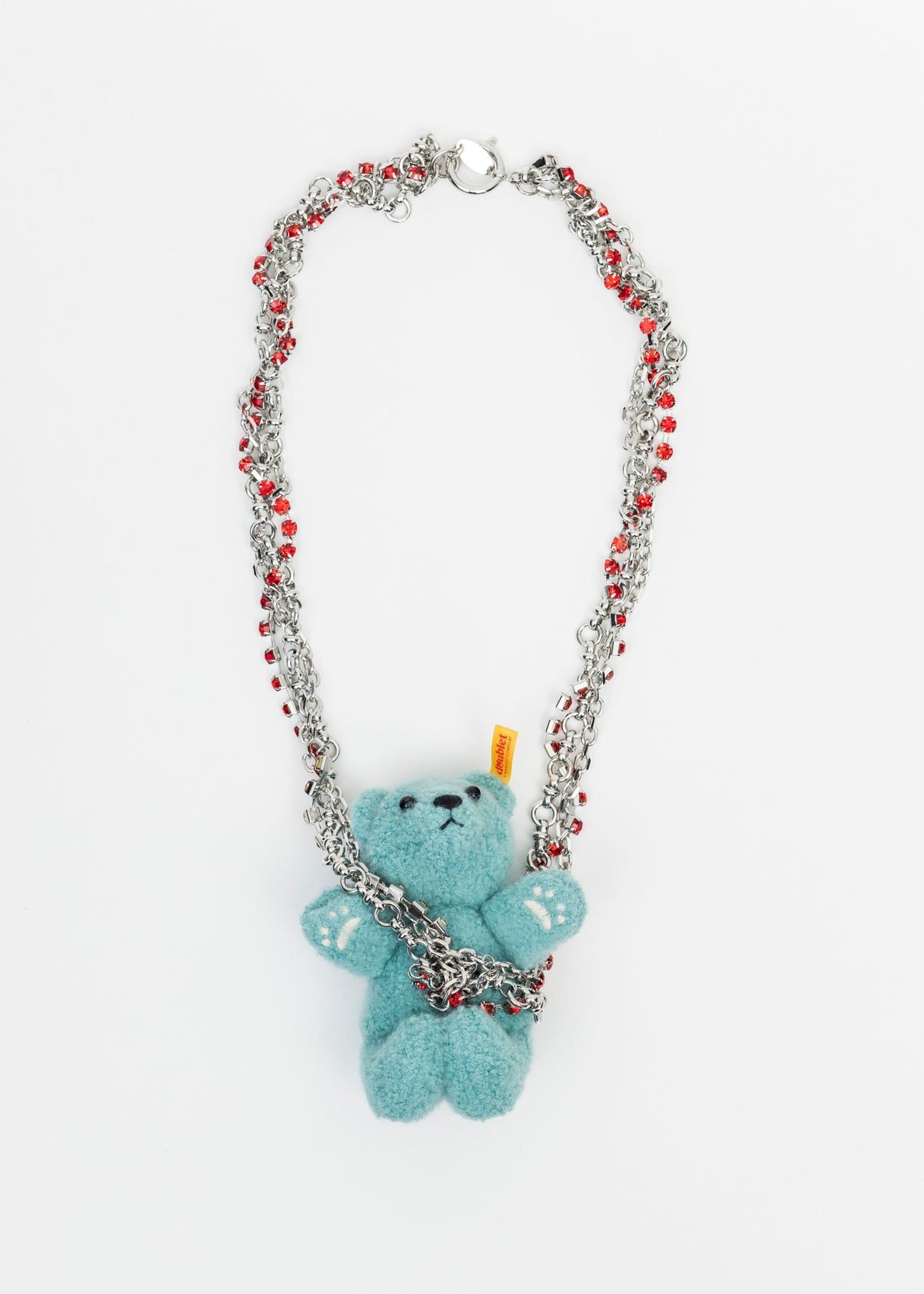 Doublet FW23 Stuffed Bear chain necklace Size ONE SIZE - 5 Thumbnail