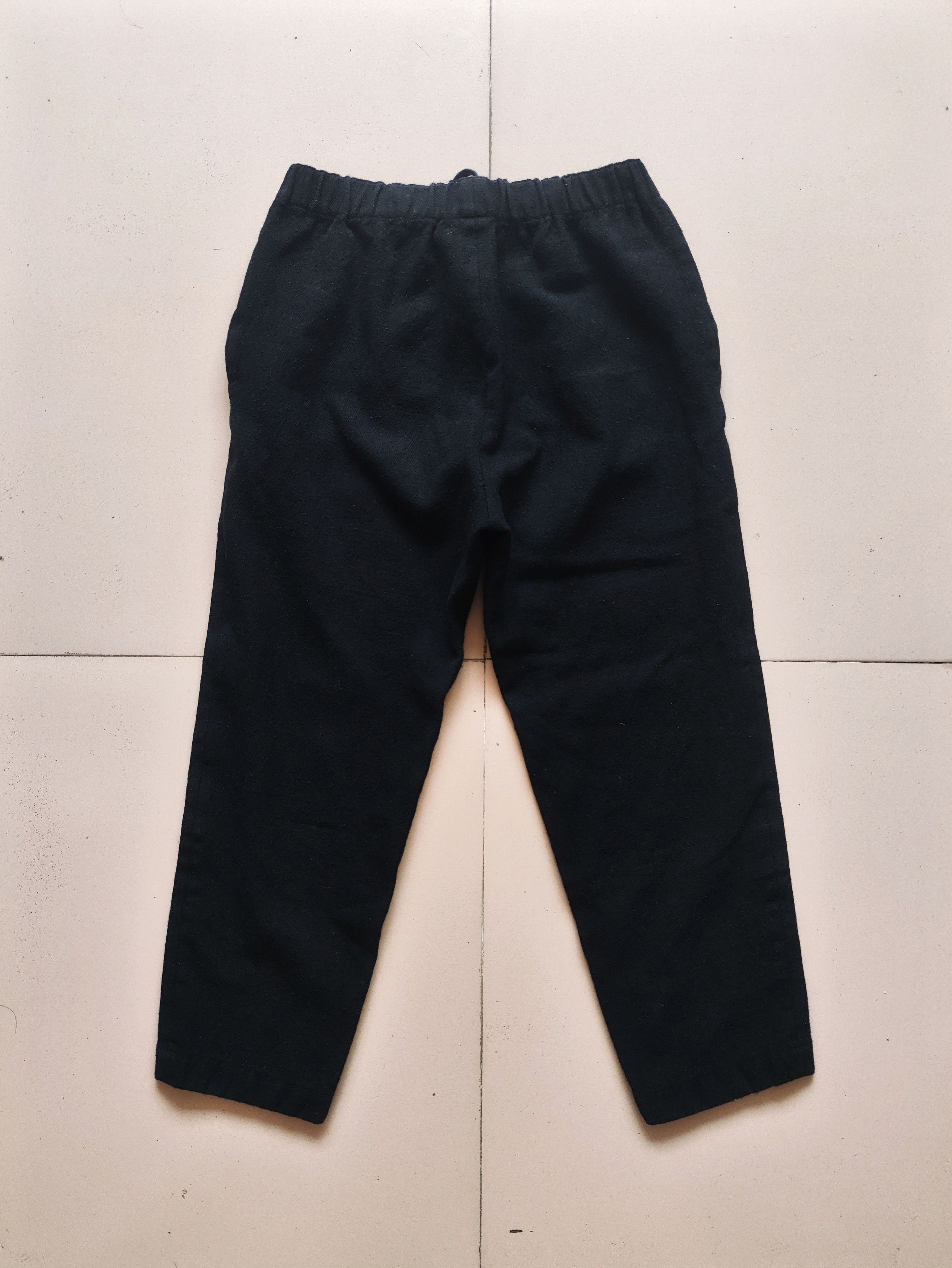 Comme des Garcons AW21 Black Wool Pants Size 28" / US 6 / IT 42 - 3 Thumbnail