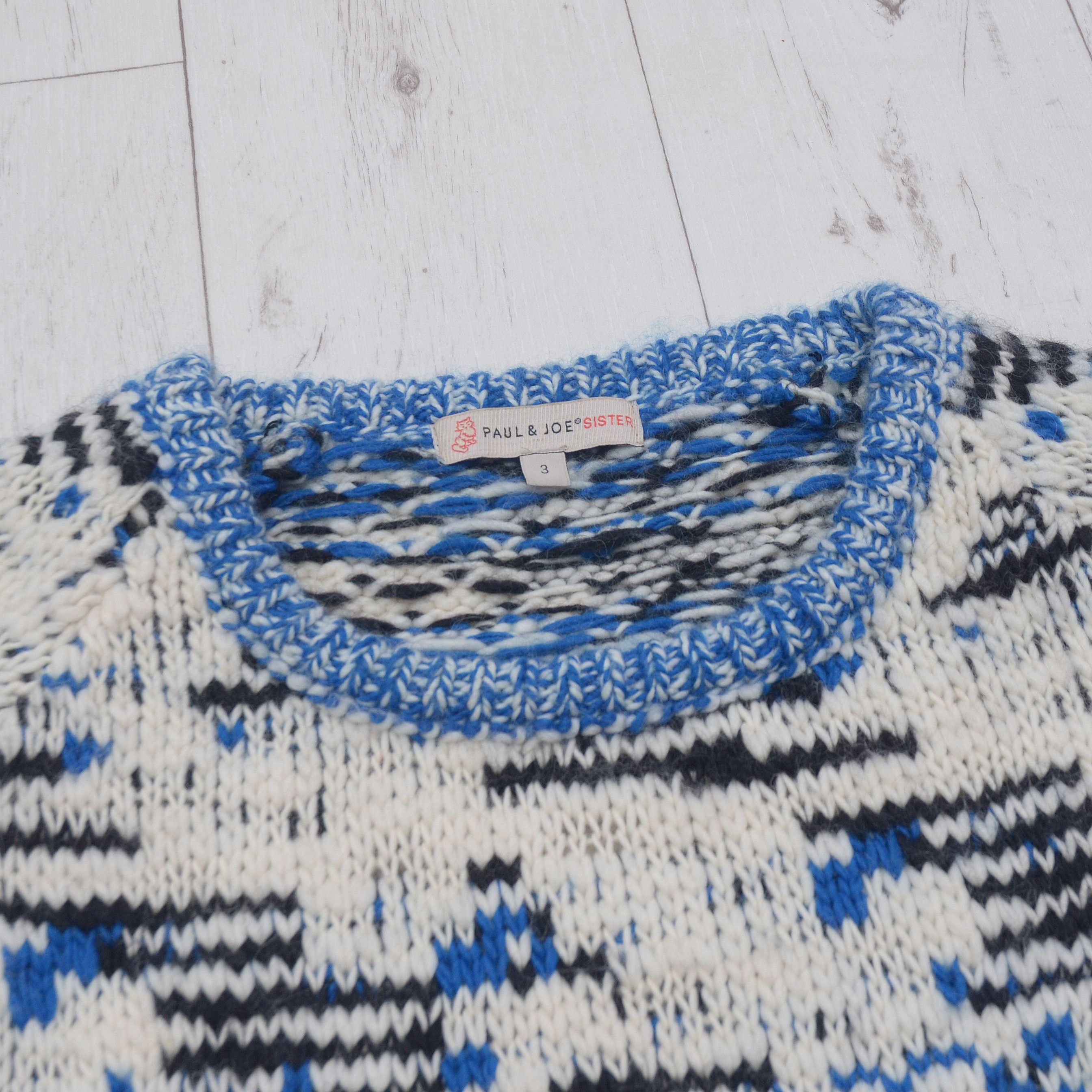 Paul & Joe Paul & Joe Sister Knitted Y2K Jumper Sweater size 3 Size M / US 6-8 / IT 42-44 - 4 Thumbnail