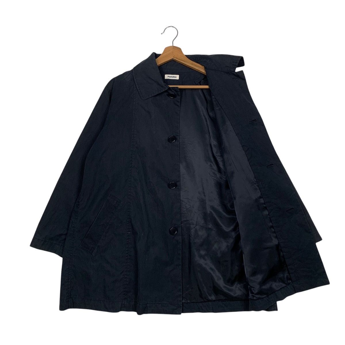 Issey Miyake ☀️Plantation Issey Miyake black button jacket Size US M / EU 48-50 / 2 - 1 Thumbnail
