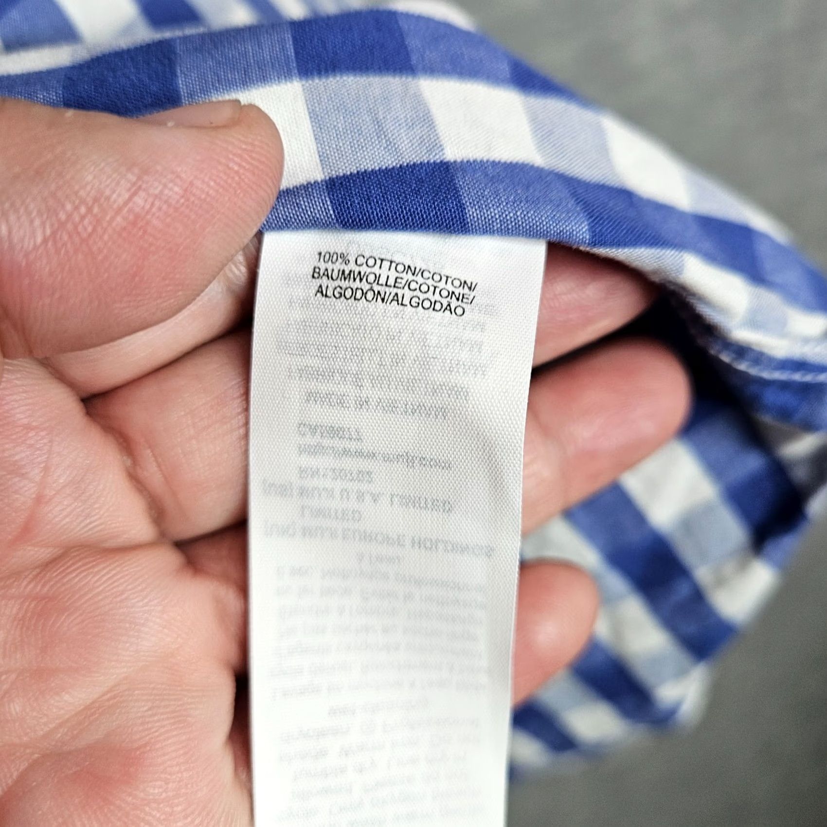 Muji MUJI Button-Up Blue White Check Plaid Short Sleeve Minimal Casual Shirt S Mens Cotton Button-Down Size US S / EU 44-46 / 1 - 6 Thumbnail