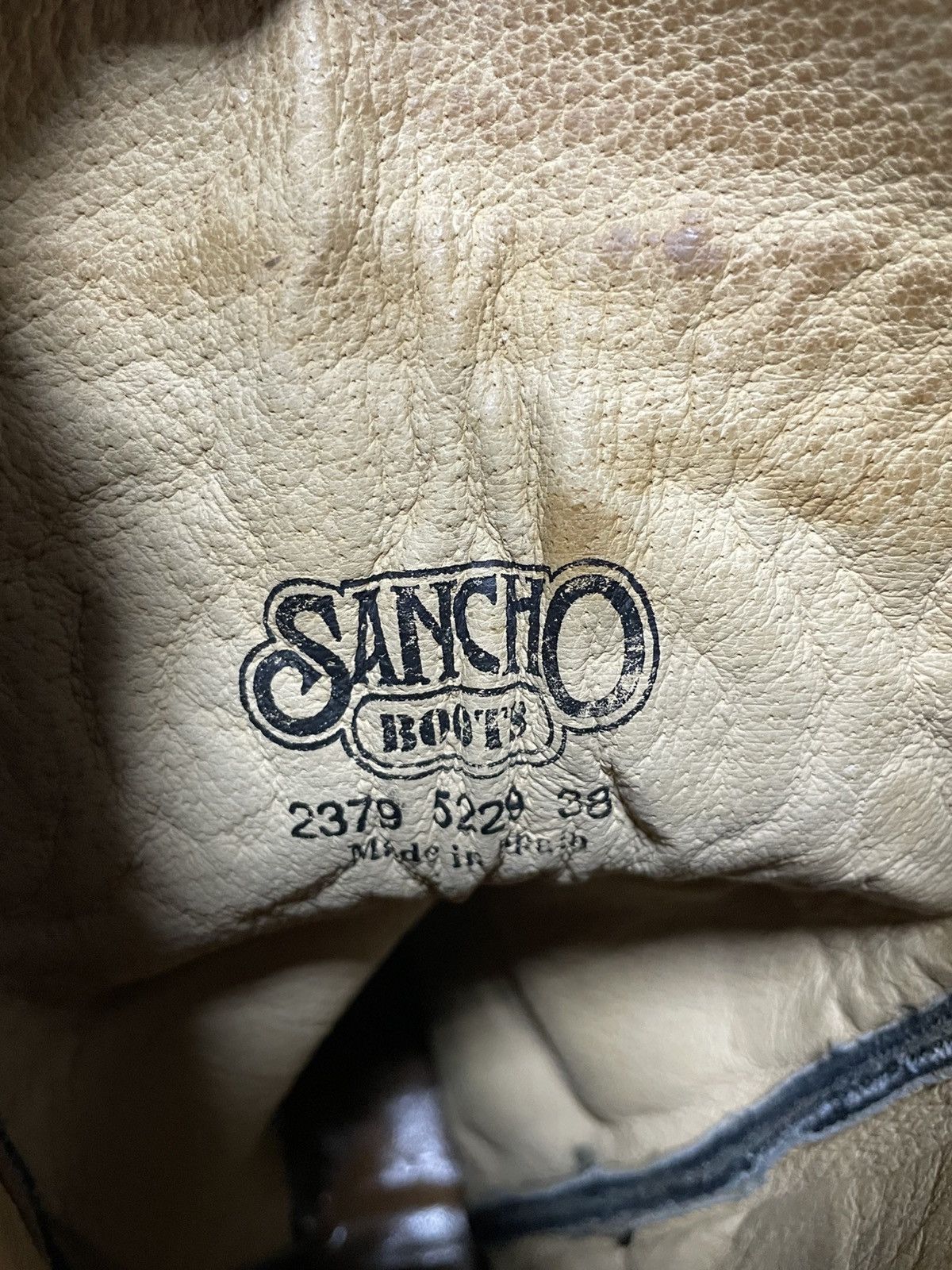 Sancho Boots Sancho leather western boots patterns cowboy Size US 8 / IT 38 - 5 Thumbnail