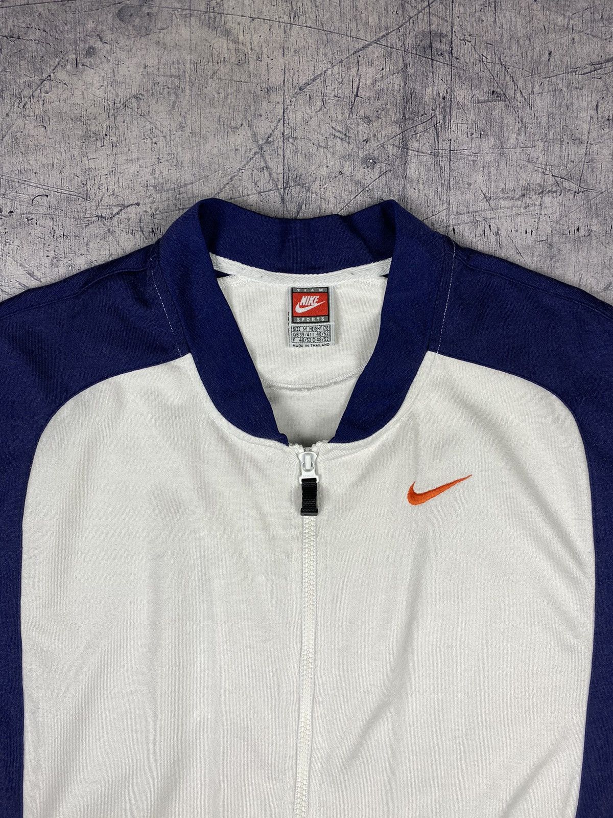 Nike × Vintage Vintage Nike NBA Big Logo Zip Tee T Shirts Size US M / EU 48-50 / 2 - 5 Thumbnail