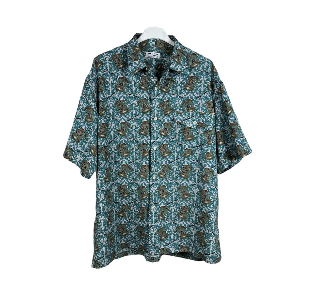 Japanese Brand Vintage Comme Ca Du Mode Men patterned shirt Japanese Size US L / EU 52-54 / 3 - 1 Thumbnail