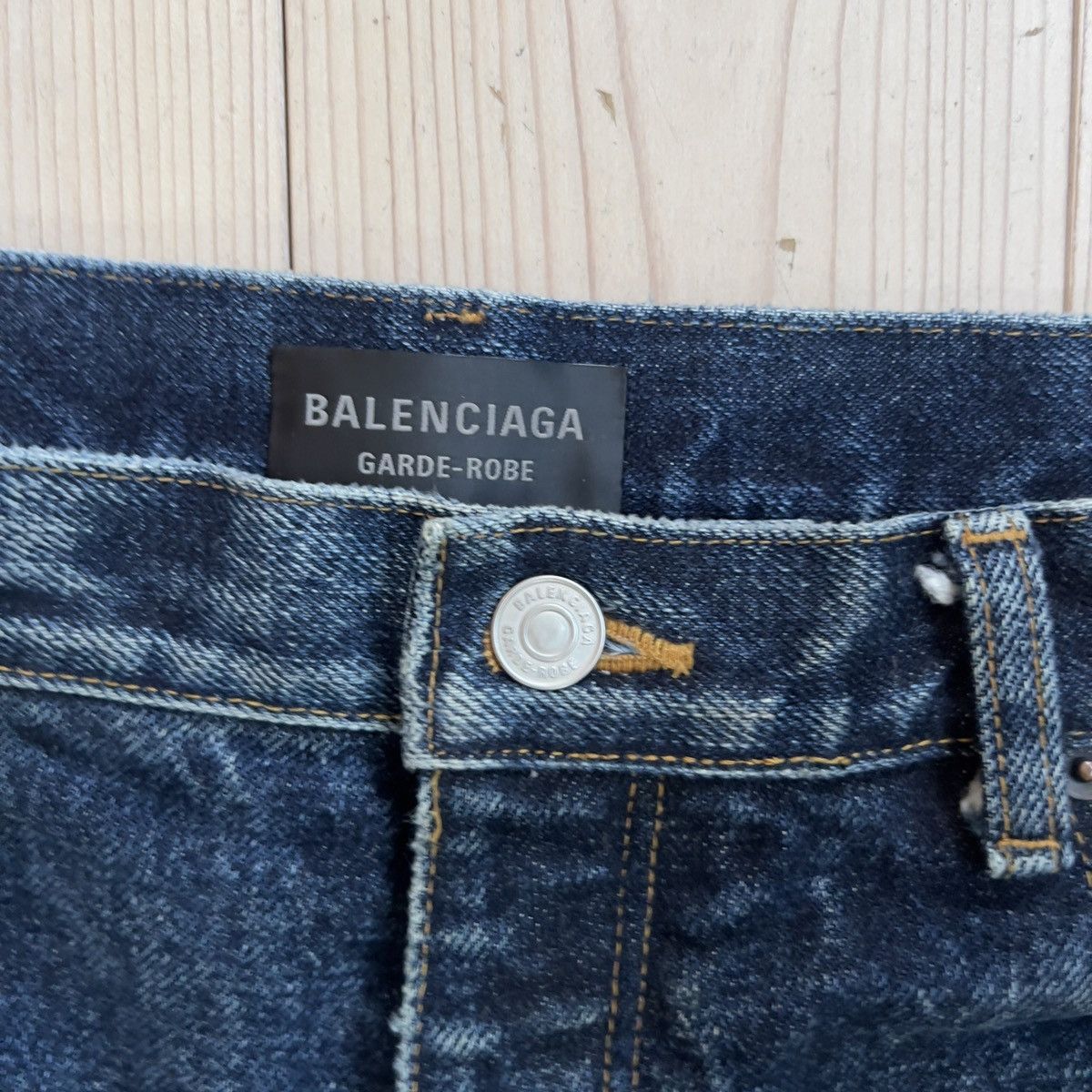 Balenciaga Balenciaga Heavy Japanese Denim Size US 31 - 7 Thumbnail