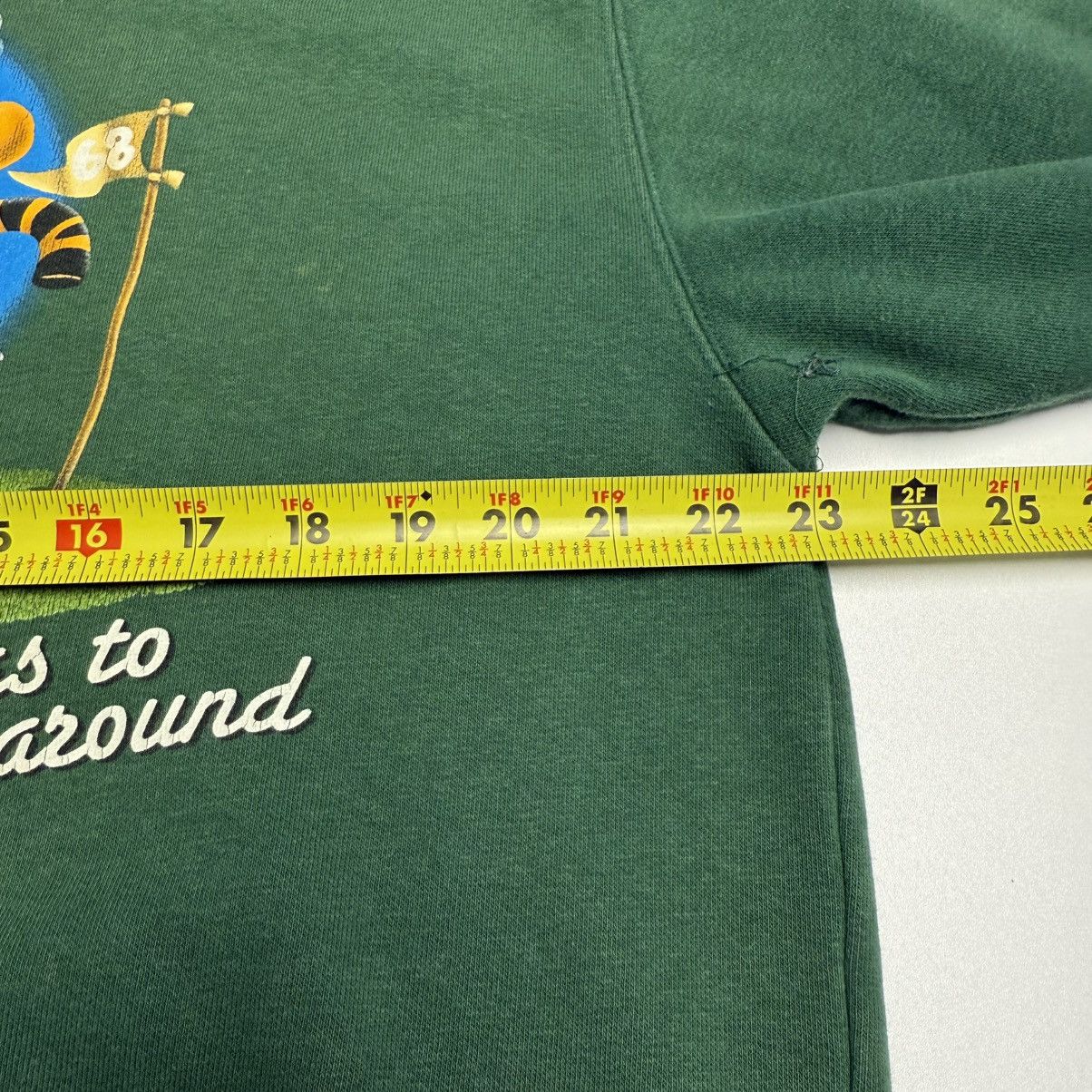 Disney Vintage Disney Tigger Golf Sweatshirt Mens L 23x26.5 Green C Size US L / EU 52-54 / 3 - 9 Thumbnail