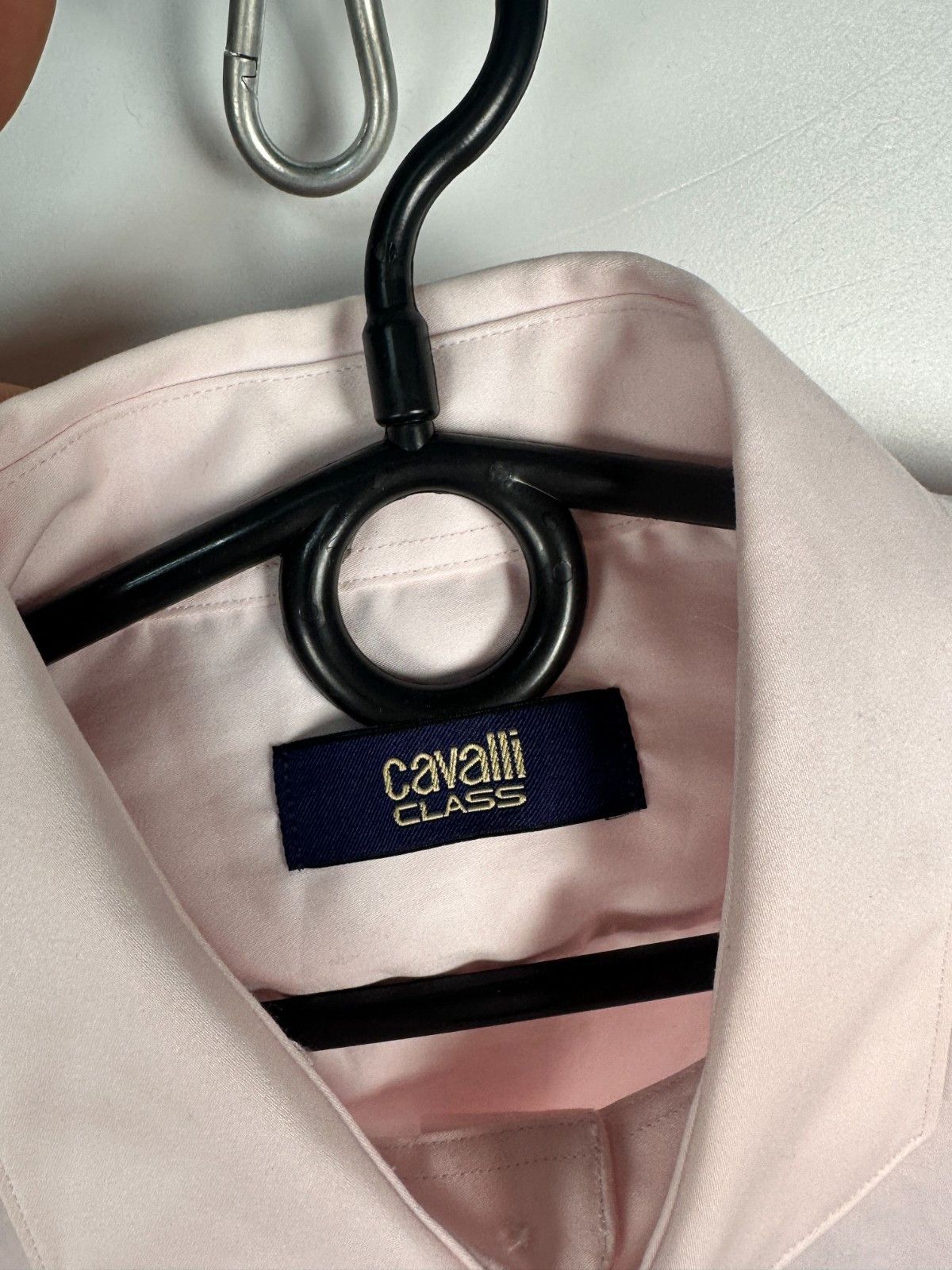 Roberto Cavalli Roberto Cavalli Class Shirt Button Long Sleeve Pink Size 42 Size US M / EU 48-50 / 2 - 5 Thumbnail