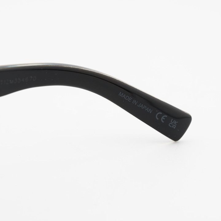 Saint Laurent Paris Saint Laurent SL622 007 Eyeglasses Black 58mm Rectangle Size ONE SIZE - 10 Thumbnail