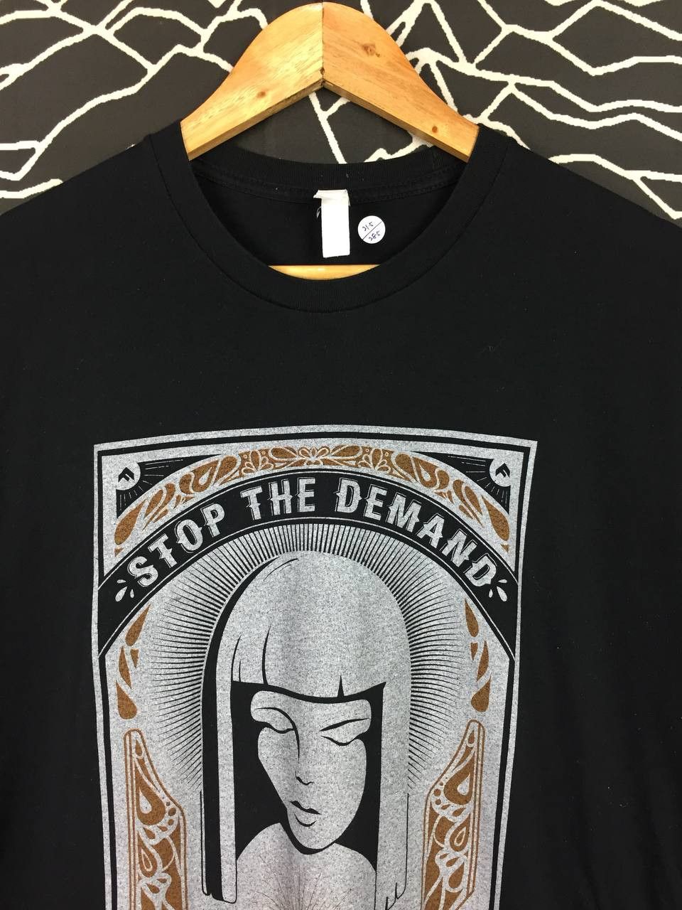 Vintage Stop The Demand Fight The New Drug Anti Porn Campaign Tee Size US L / EU 52-54 / 3 - 3 Thumbnail