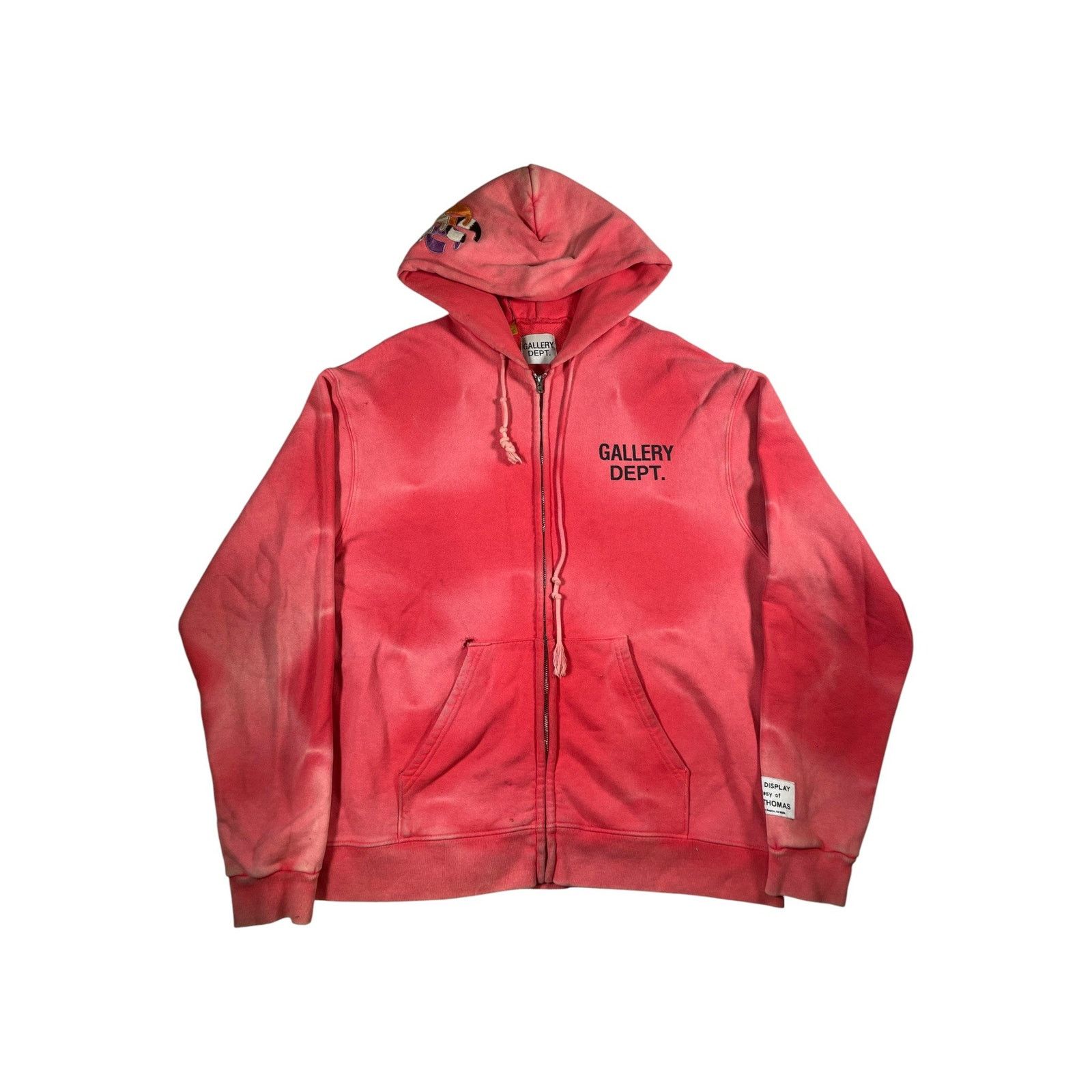 Gallery Dept. Gallery Dept 'Sunfaded G Patch' Red Zip Up Size US L / EU 52-54 / 3 - 1 Thumbnail