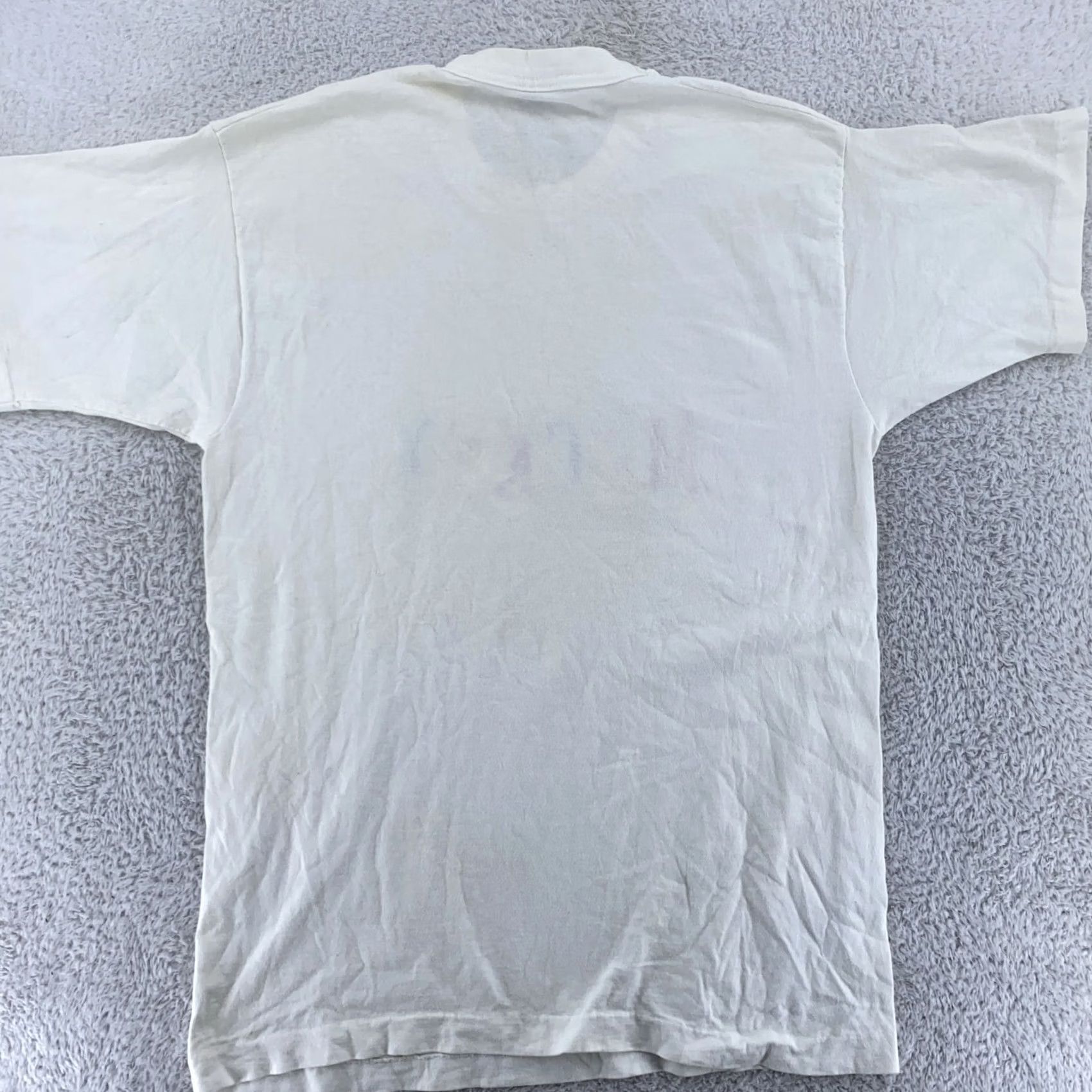 Mickey & Co. VINTAGE Mickey & Co Shirt Mens M Embroidered Disney Mickey Mouse 90s Tee White Crew Neck Short Sleeve Graphic Print Fashion Shirt Mens Size US M / EU 48-50 / 2 - 4 Thumbnail