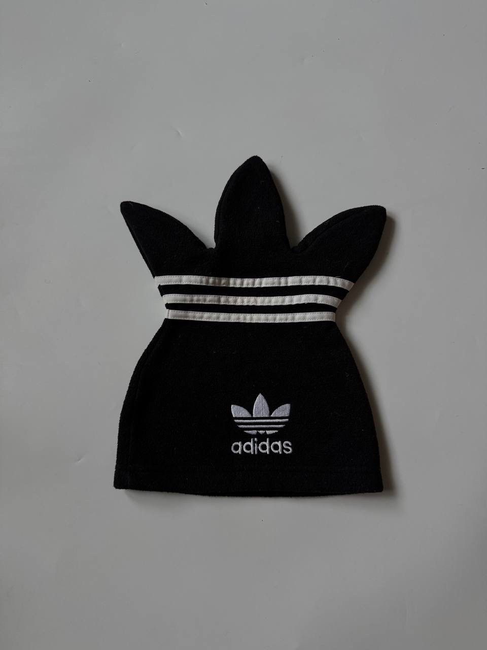 Adidas VINTAGE ADIDAS Beanie Hat One Size Fleece Trefoil Satchel Size ONE SIZE - 1 Thumbnail