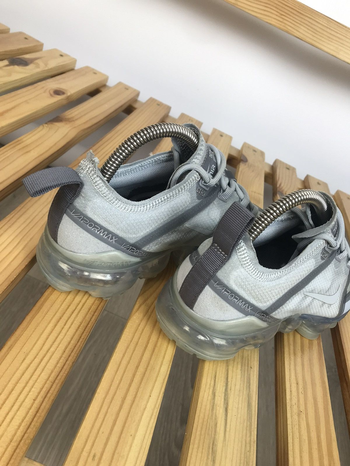 Nike Nike Air Vapormax 2019 Pale Grey Size US 4 / IT 34 - 4 Thumbnail