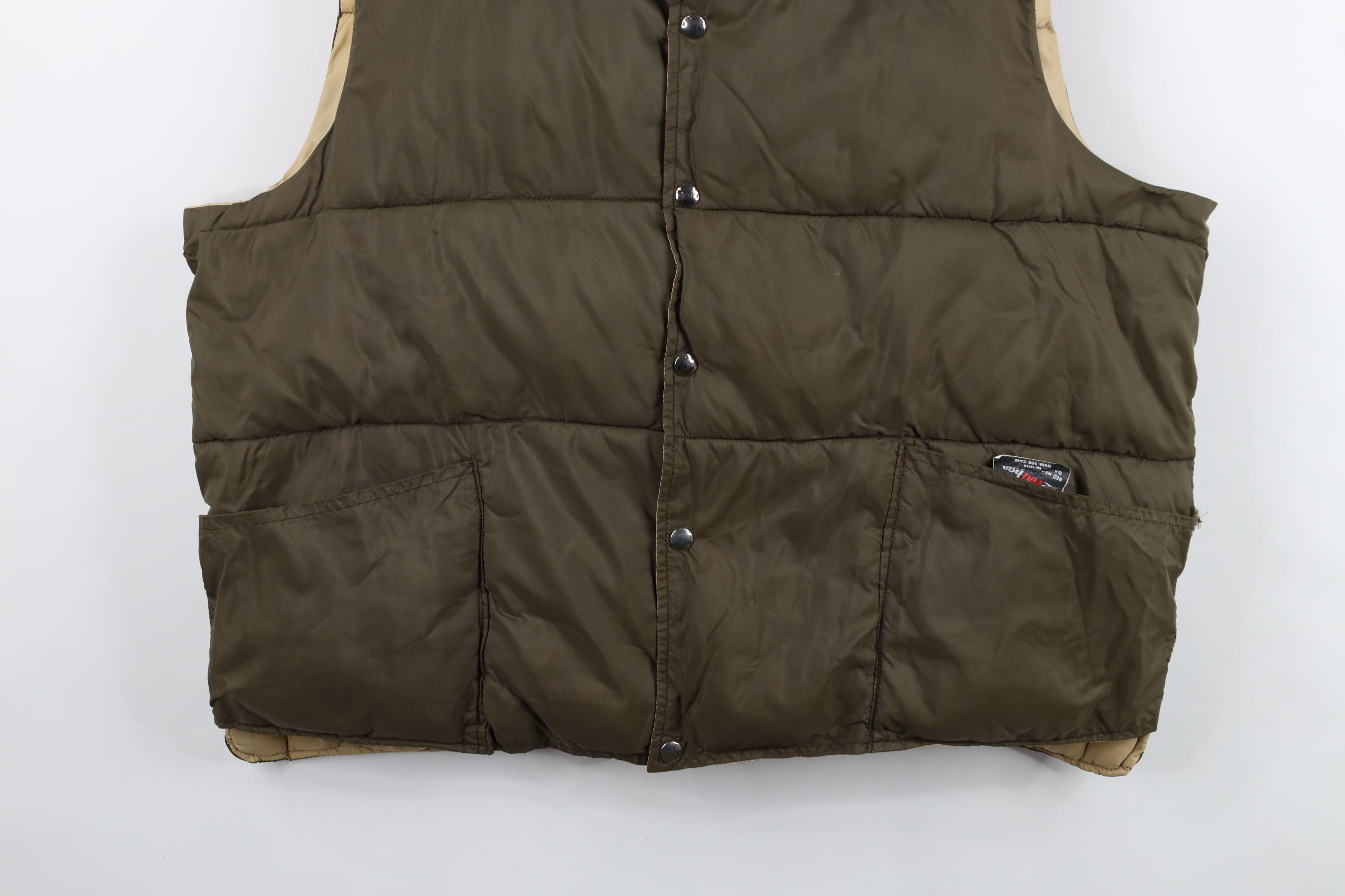 Vintage Vintage 60s 70s RedHead Reversible Puffer Vest Jacket USA Size US XL / EU 56 / 4 - 3 Thumbnail