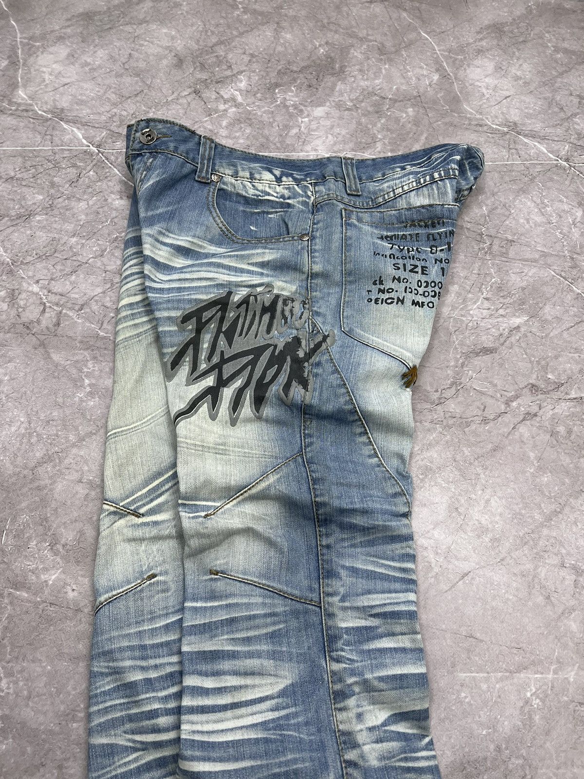 14th Addiction × Japanese Brand × Le Grande Bleu (L.G.B.) SALE💣💣 Junya Watanabe G Star Style Raw Bondage GOA Cargo Size US 36 / EU 52 - 8 Thumbnail