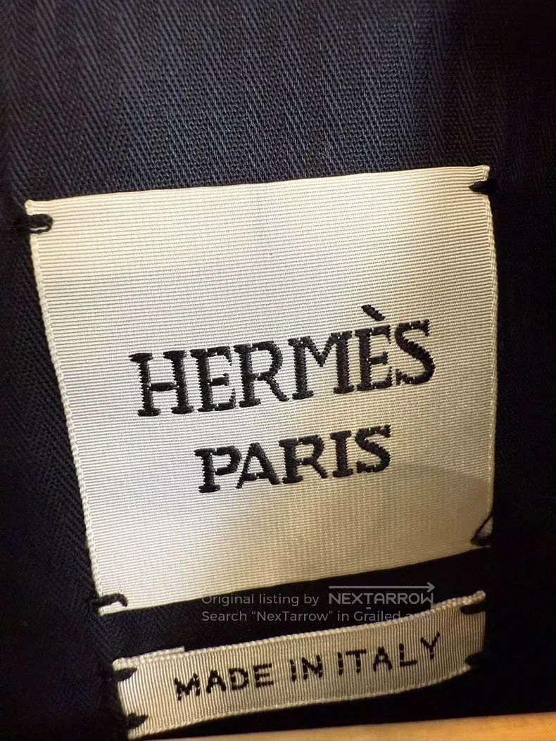 Hermes Hermes Pig Nose Denim Jacket Size S / US 4 / IT 40 - 6 Thumbnail