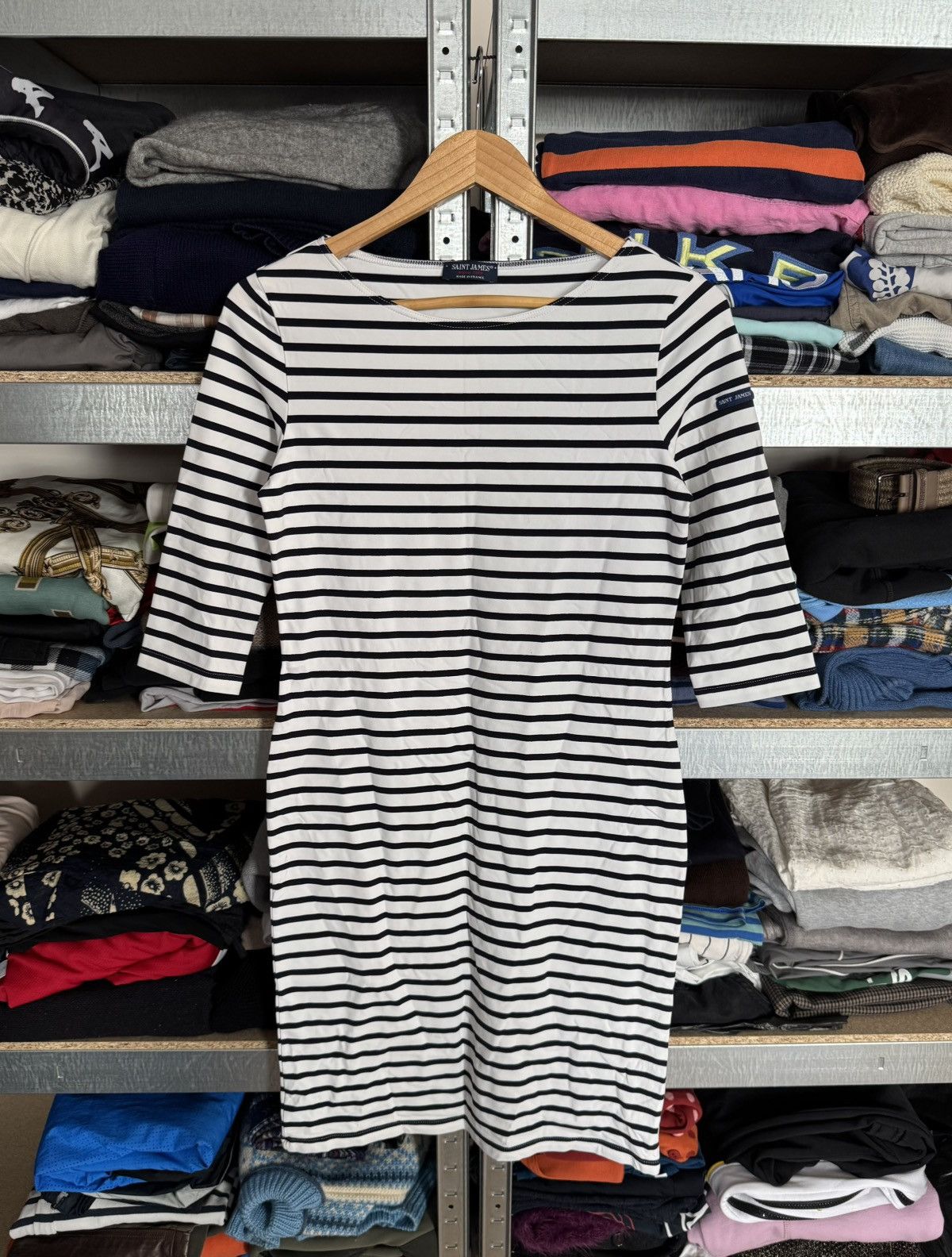 Designer × Saint James Saint James S striped long dress Size M / US 6-8 / IT 42-44 - 14 Thumbnail