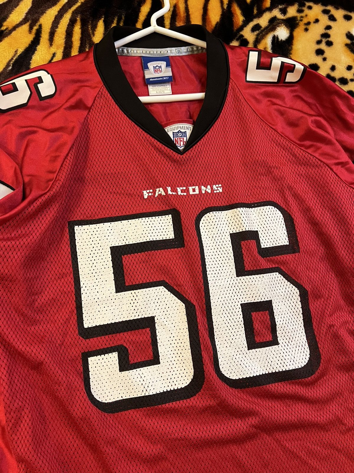 NFL × Vintage NFL REEBOK #56 Keith Brooking Jersey Size US XL / EU 56 / 4 - 4 Thumbnail