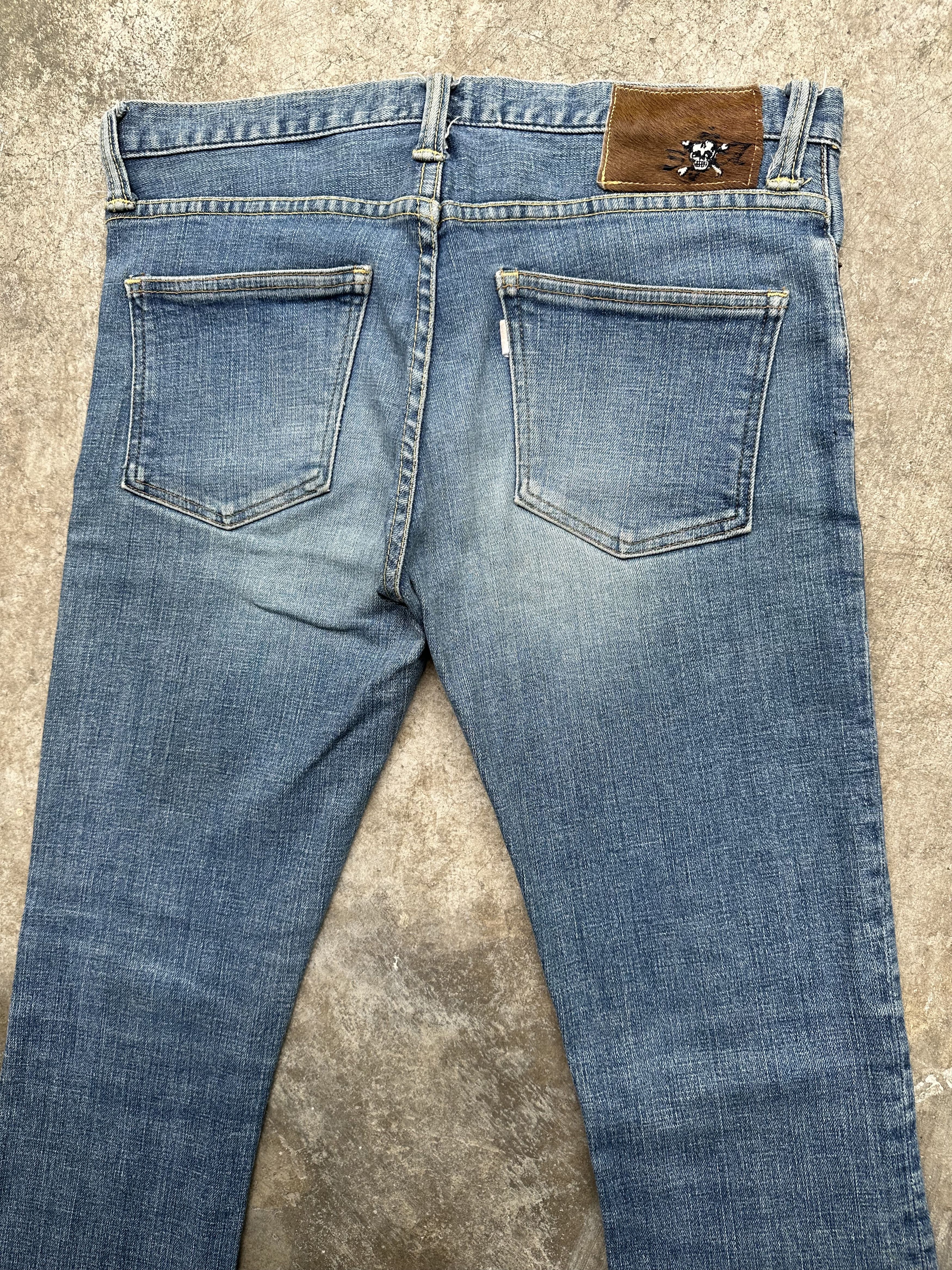 Alchemist Vintage Fab Four & Co Alchemist Flare Denim Jeans Size US 32 / EU 48 - 7 Thumbnail