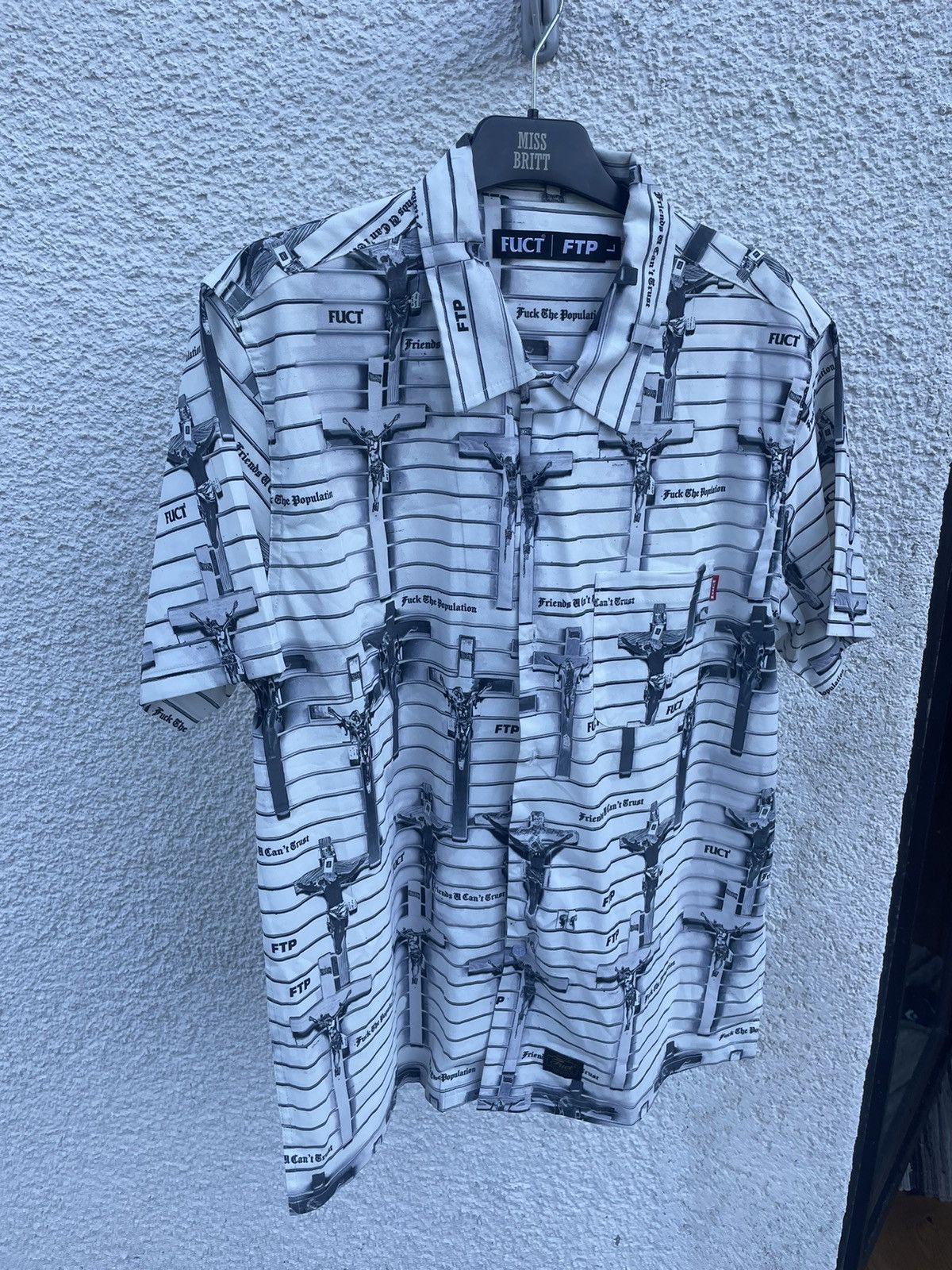 Fuck The Population FTP x Fuct Button up Size US L / EU 52-54 / 3 - 1 Thumbnail