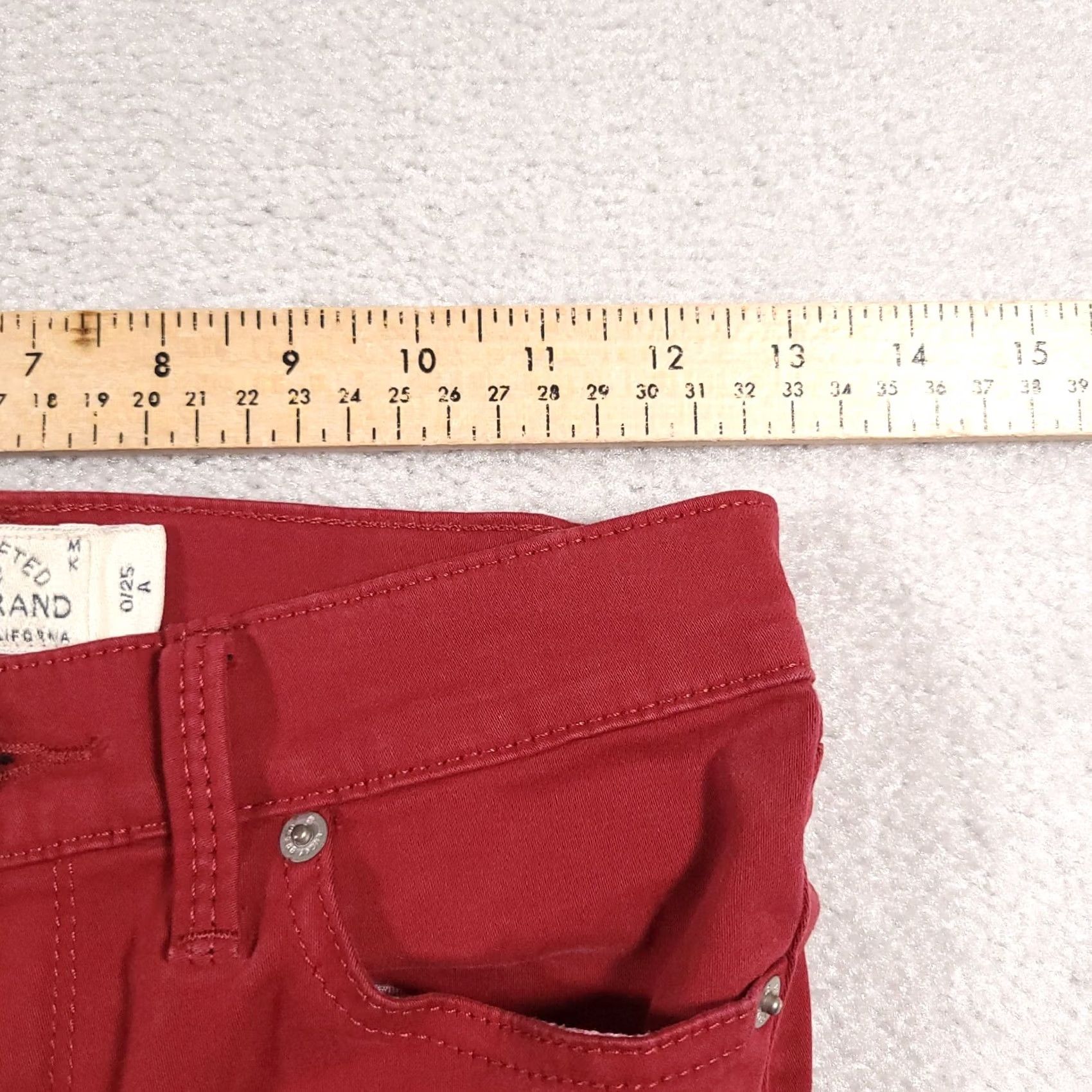 Lucky Brand Lucky Brand Jeans Brooke Legging Womens 0/25 Low Rise Ankle Stretch Size 25" / US 0 / IT 36 - 5 Thumbnail