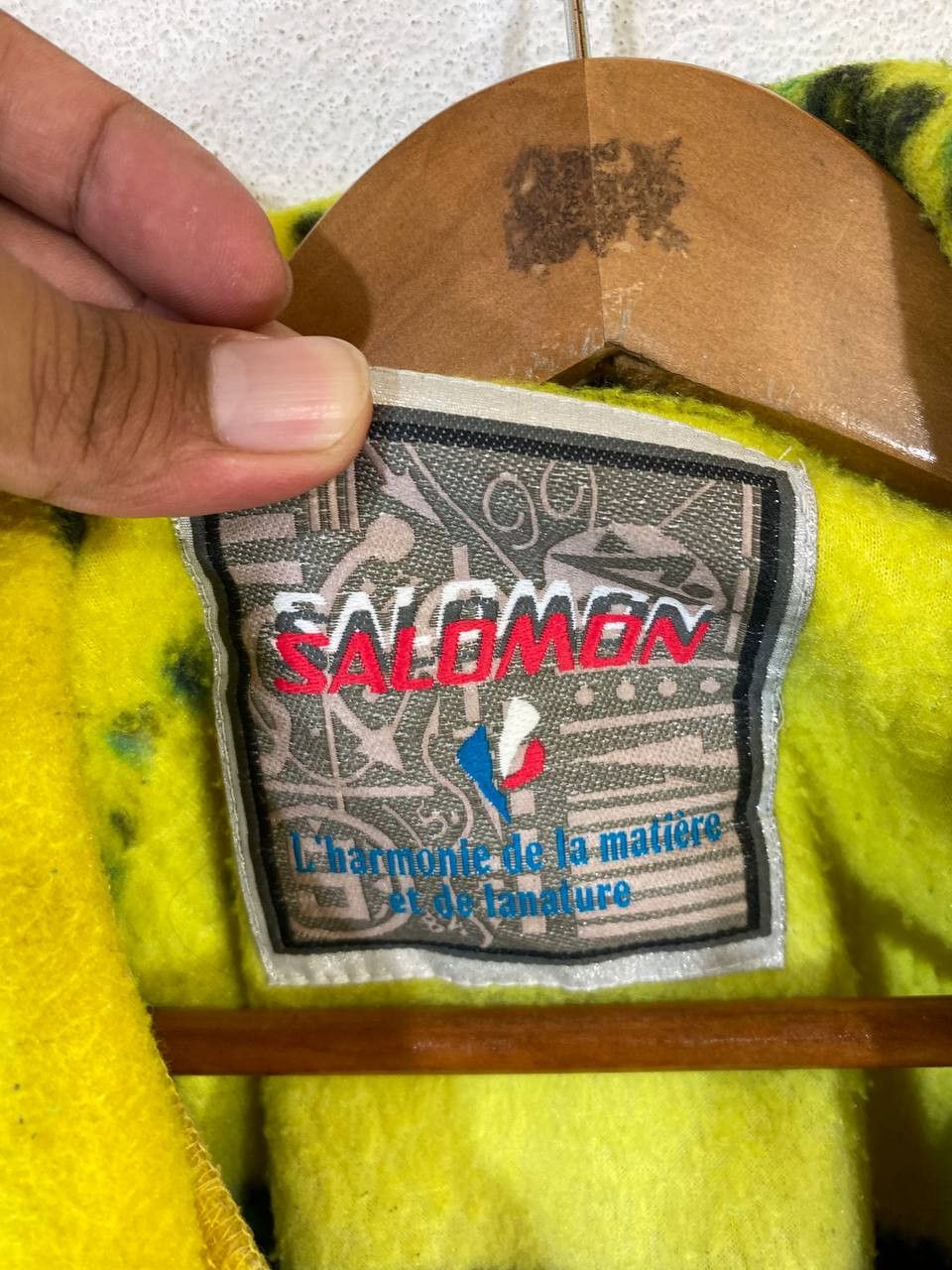 If Six Was Nine vintage salomon half zipper wool jacket very nice design Size US M / EU 48-50 / 2 - 8 Thumbnail