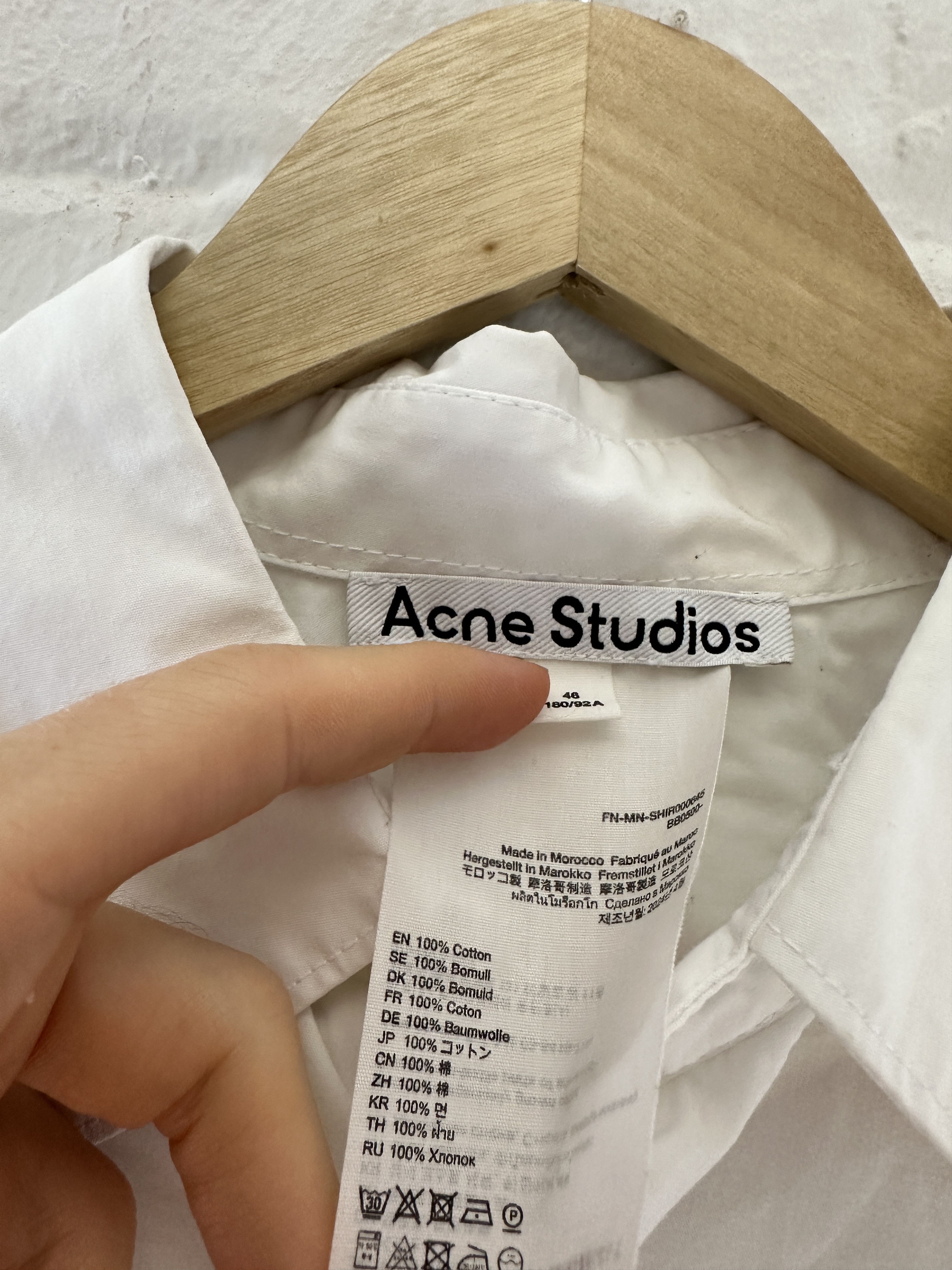 Acne Studios Acne Studios Button Up Shirt Size US M / EU 48-50 / 2 - 3 Thumbnail